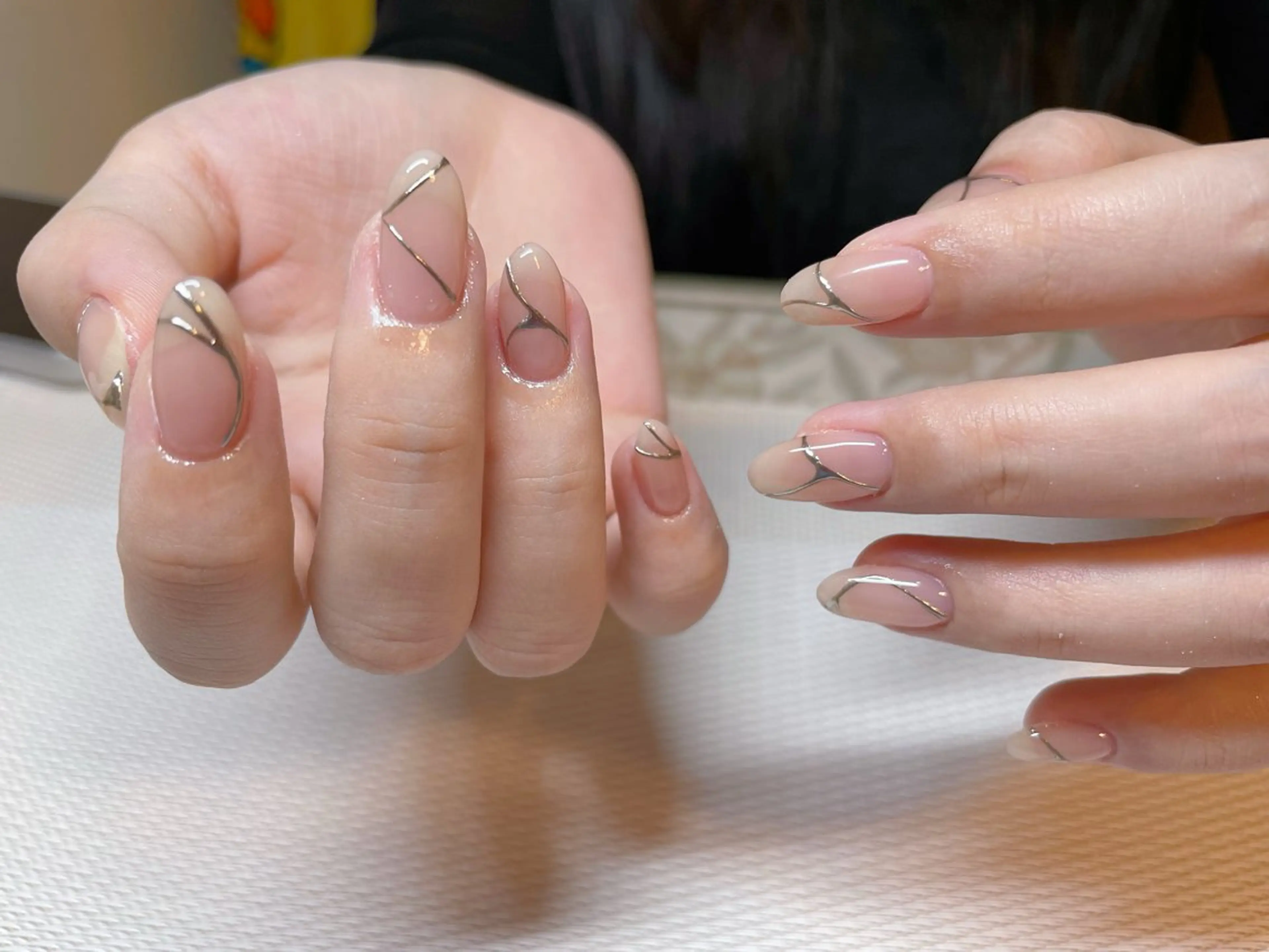 ネイル ミラーネイル ハンドネイル エン Nail salonのネイルデザイン