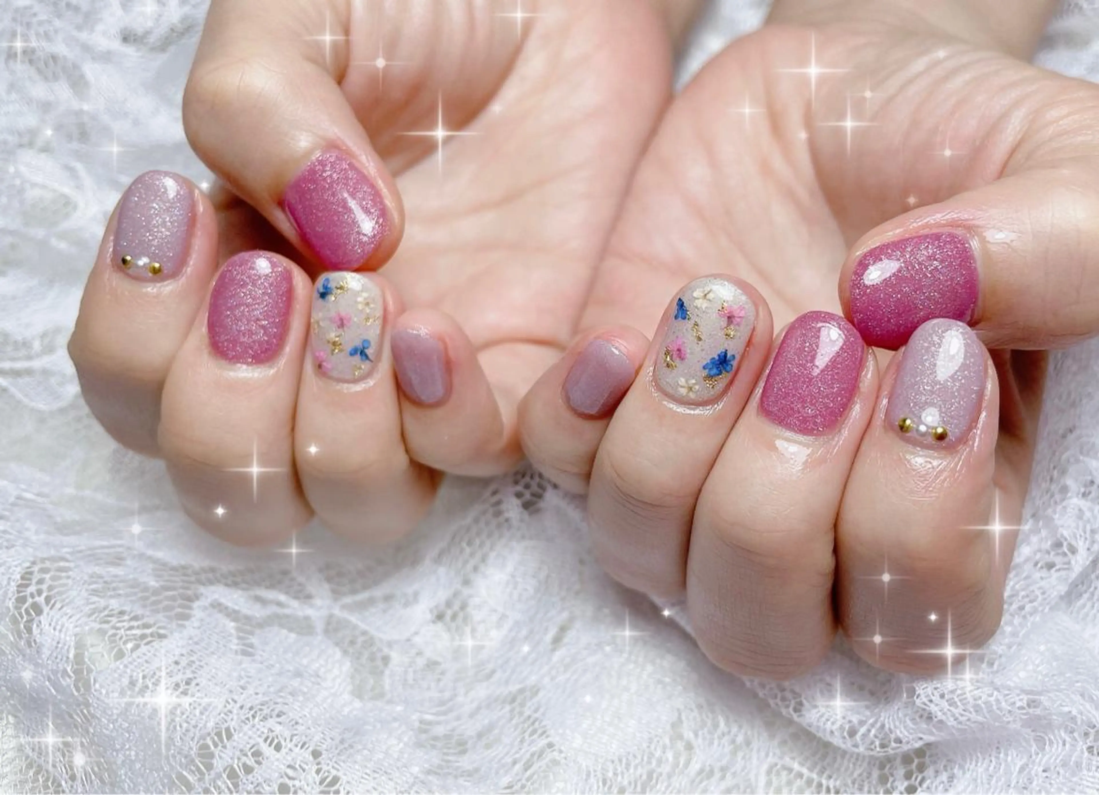 ネイル ハンドネイル FLARE NAIL フレアネイルのネイルデザイン
