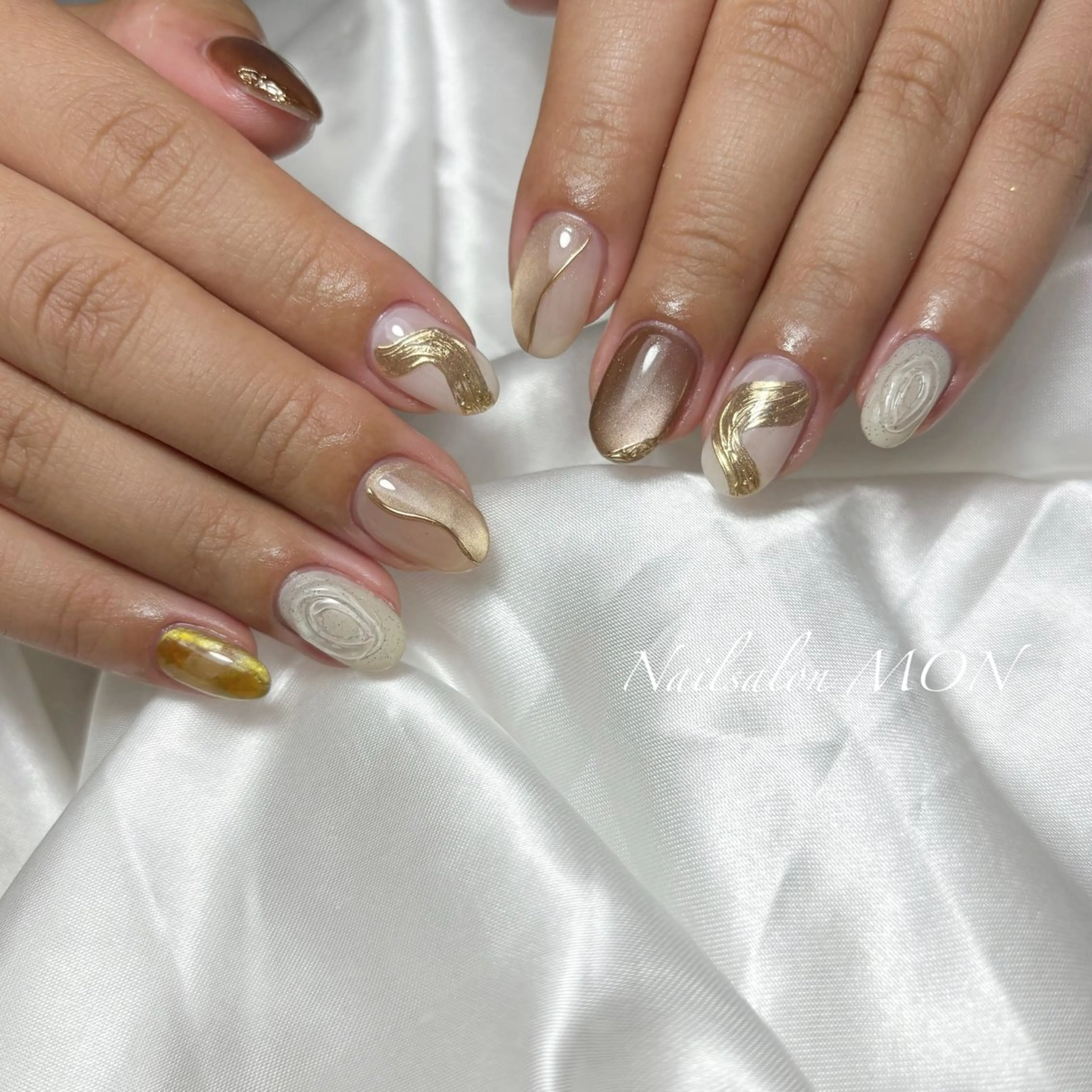 ネイル ハンドネイル Nailsalon MONのネイルデザイン