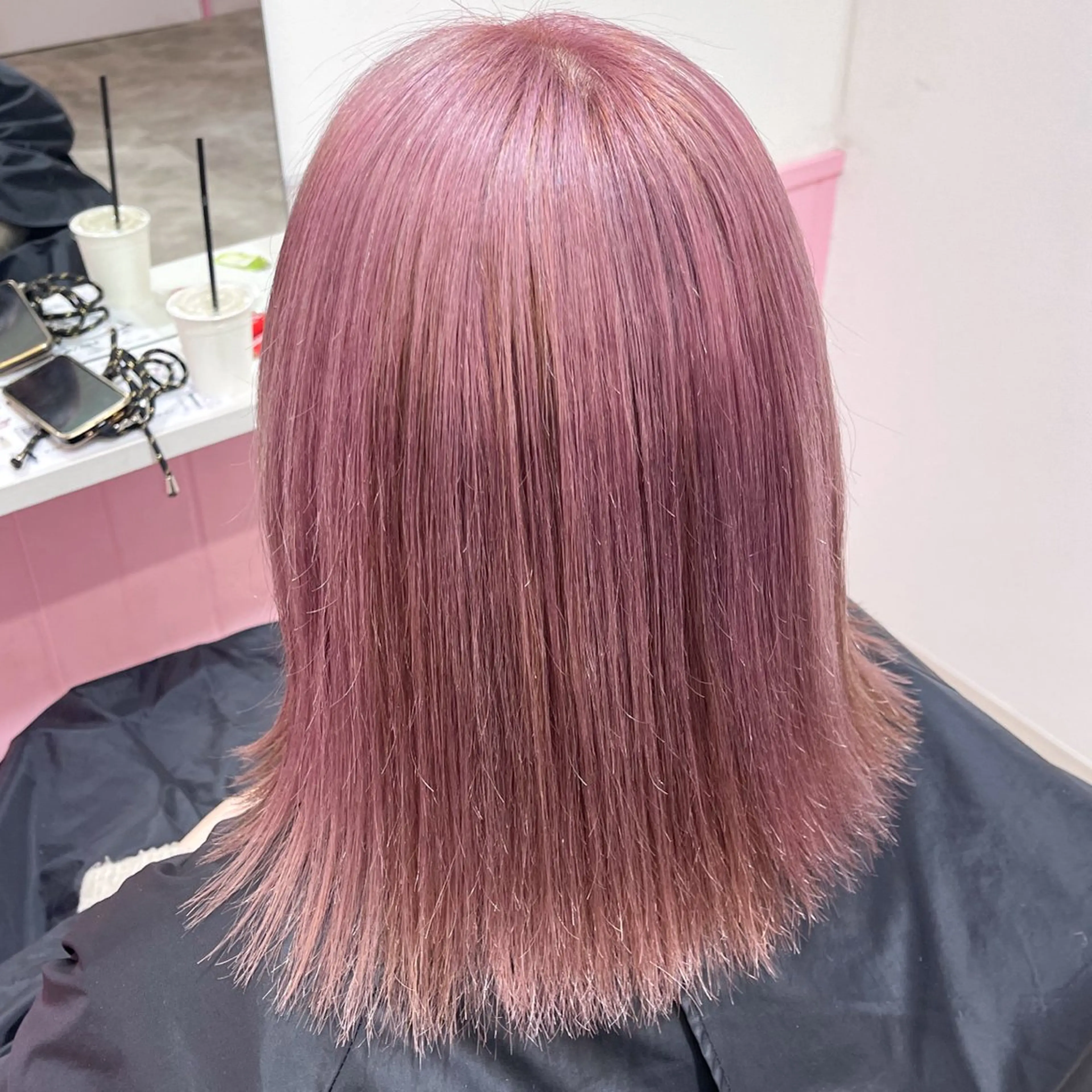 ミディアム カラー 🎀ミルクティー/暖 色×レイヤー/マリアのヘアスタイル