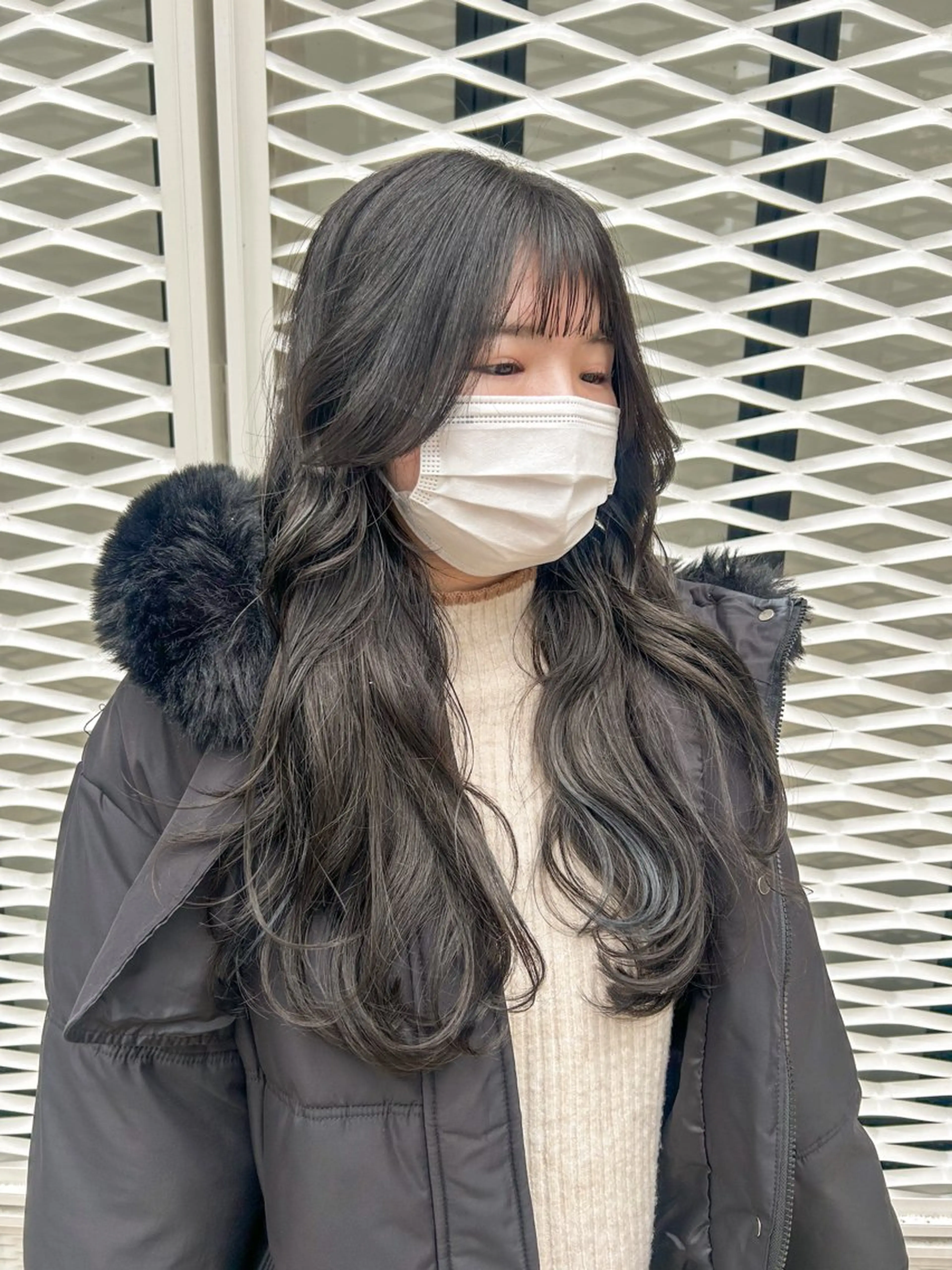 ロング カラー ヘアアレンジ カット ヘアカラー トリートメント yuka .のヘアスタイル