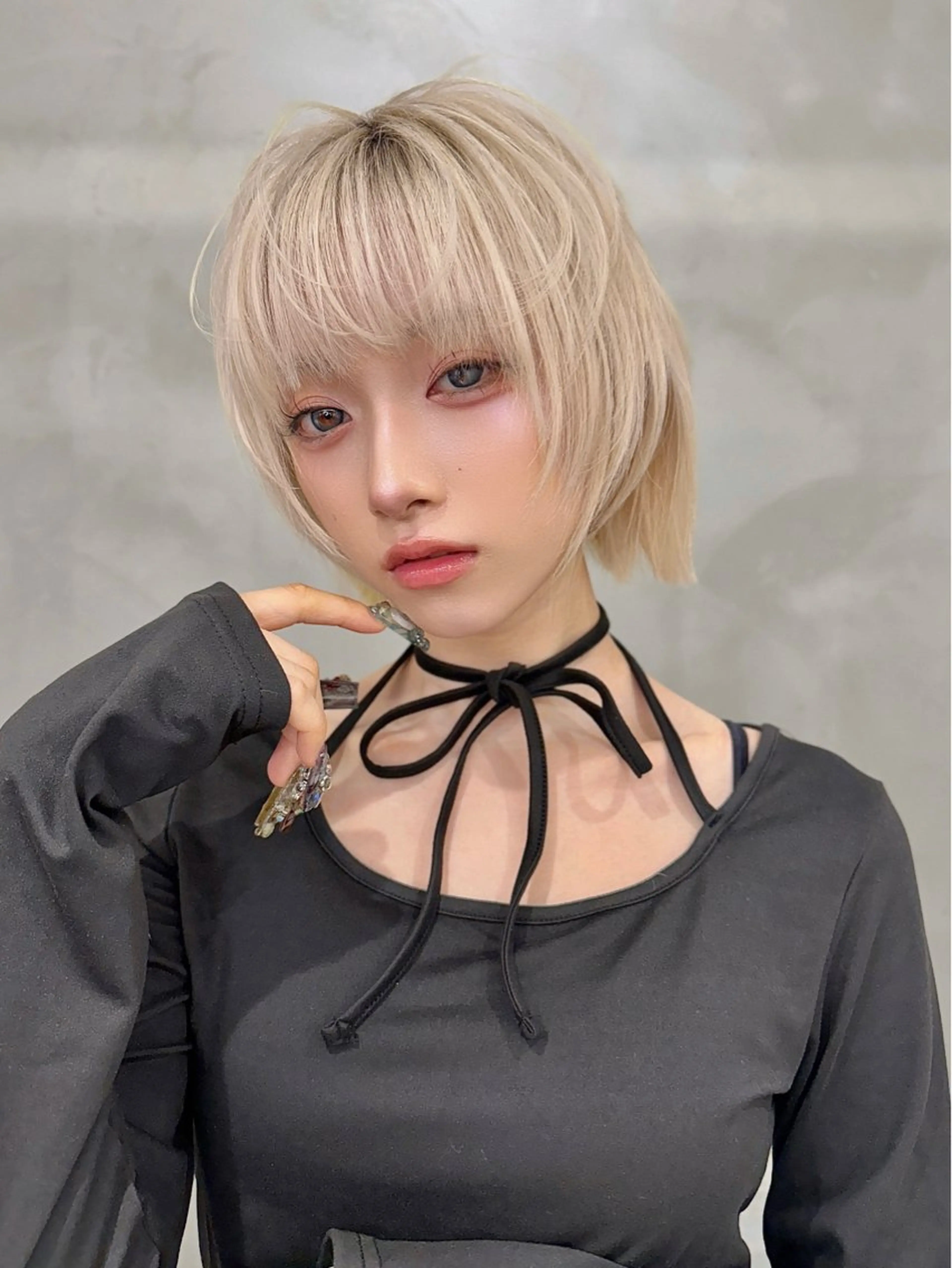 ショート 浦和Lond 山本賢人のヘアスタイル