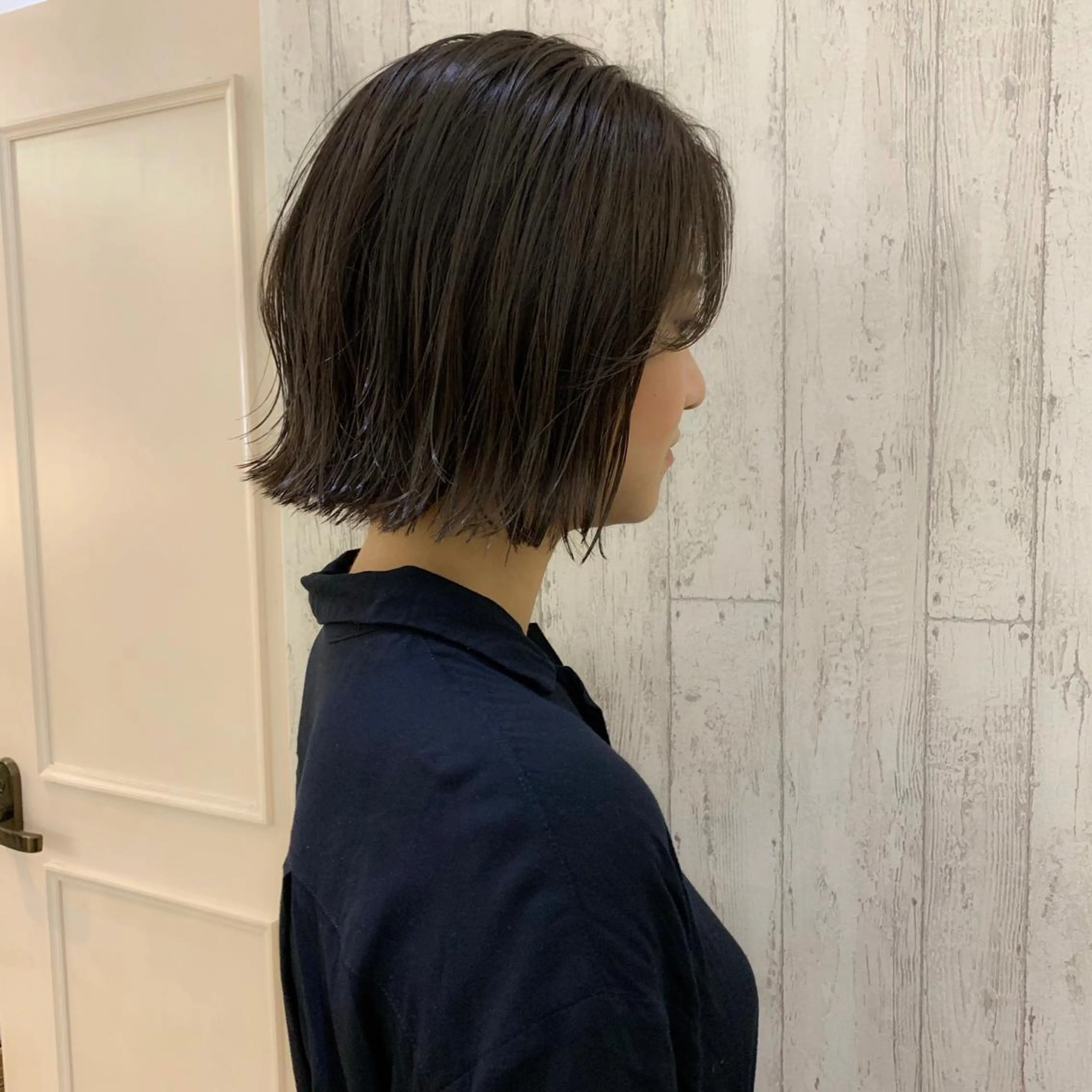 ショート カラー 本町/新町/心斎橋 透明感カラーSANCのヘアスタイル