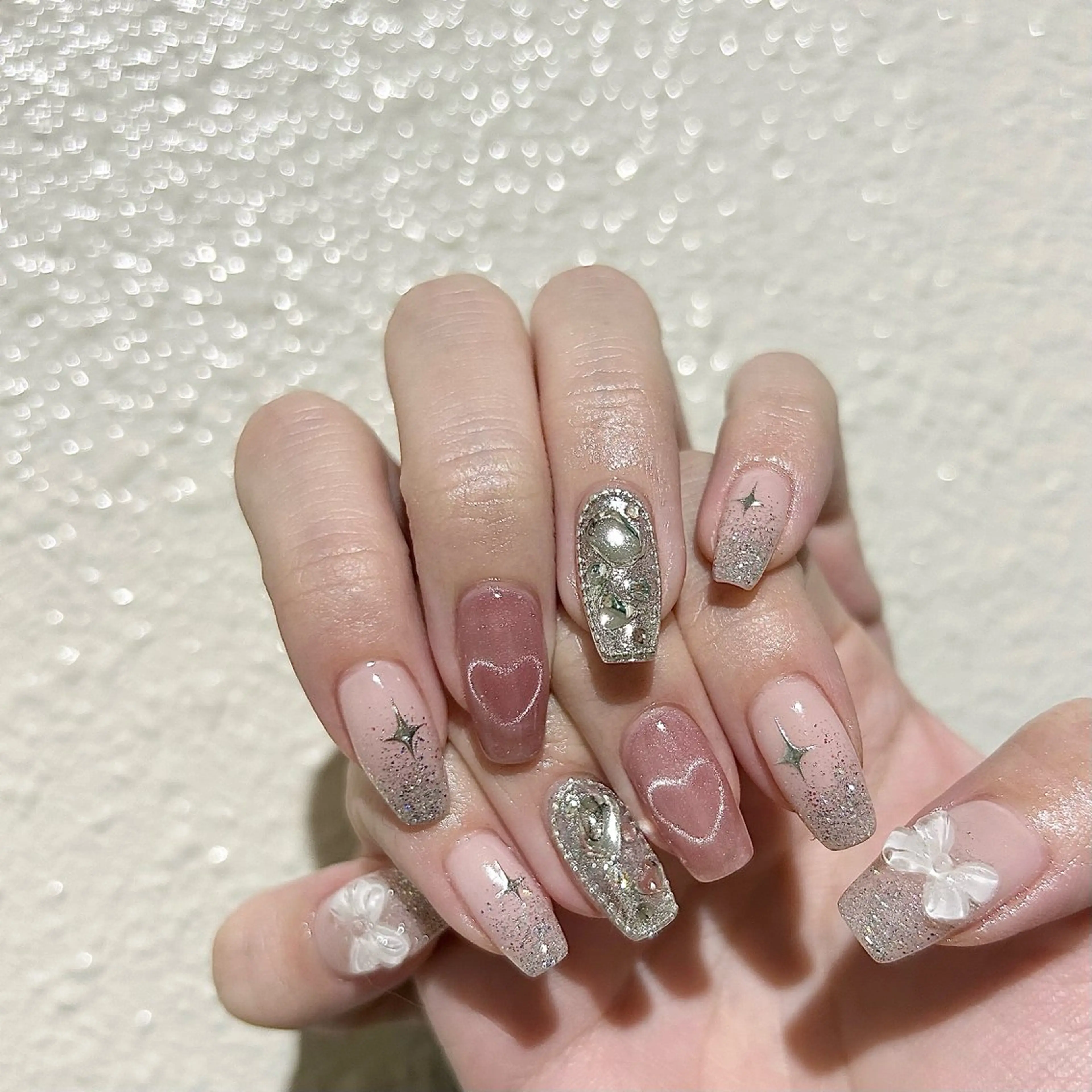 ネイル パラあり！フィルイン 美フォルムのネイルデザイン