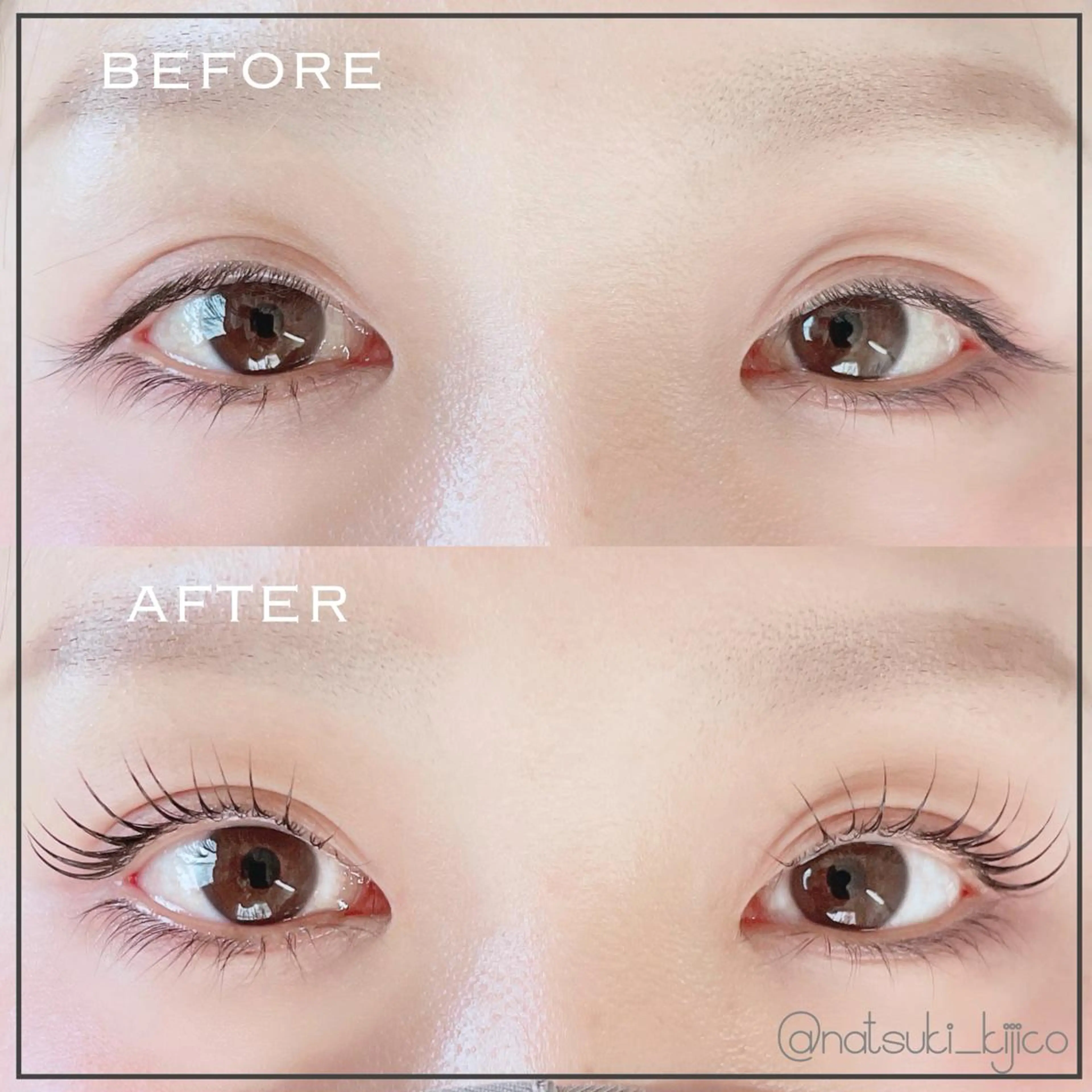 マツエク・マツパ kijico 志木駅のマツエク・マツパデザイン