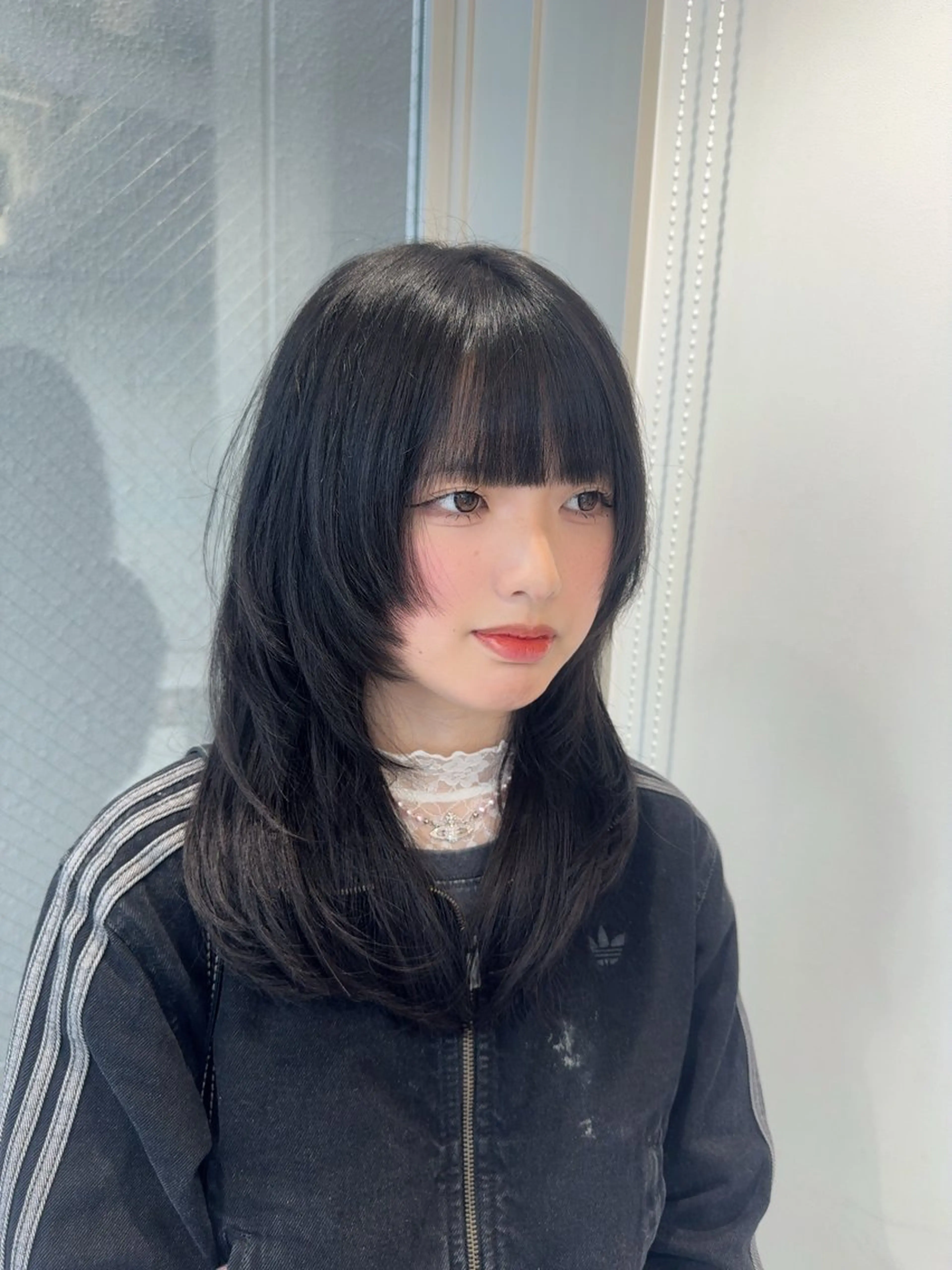 ミディアム カット トレンドヘア/メンズ パーマ/下村 伯のヘアスタイル