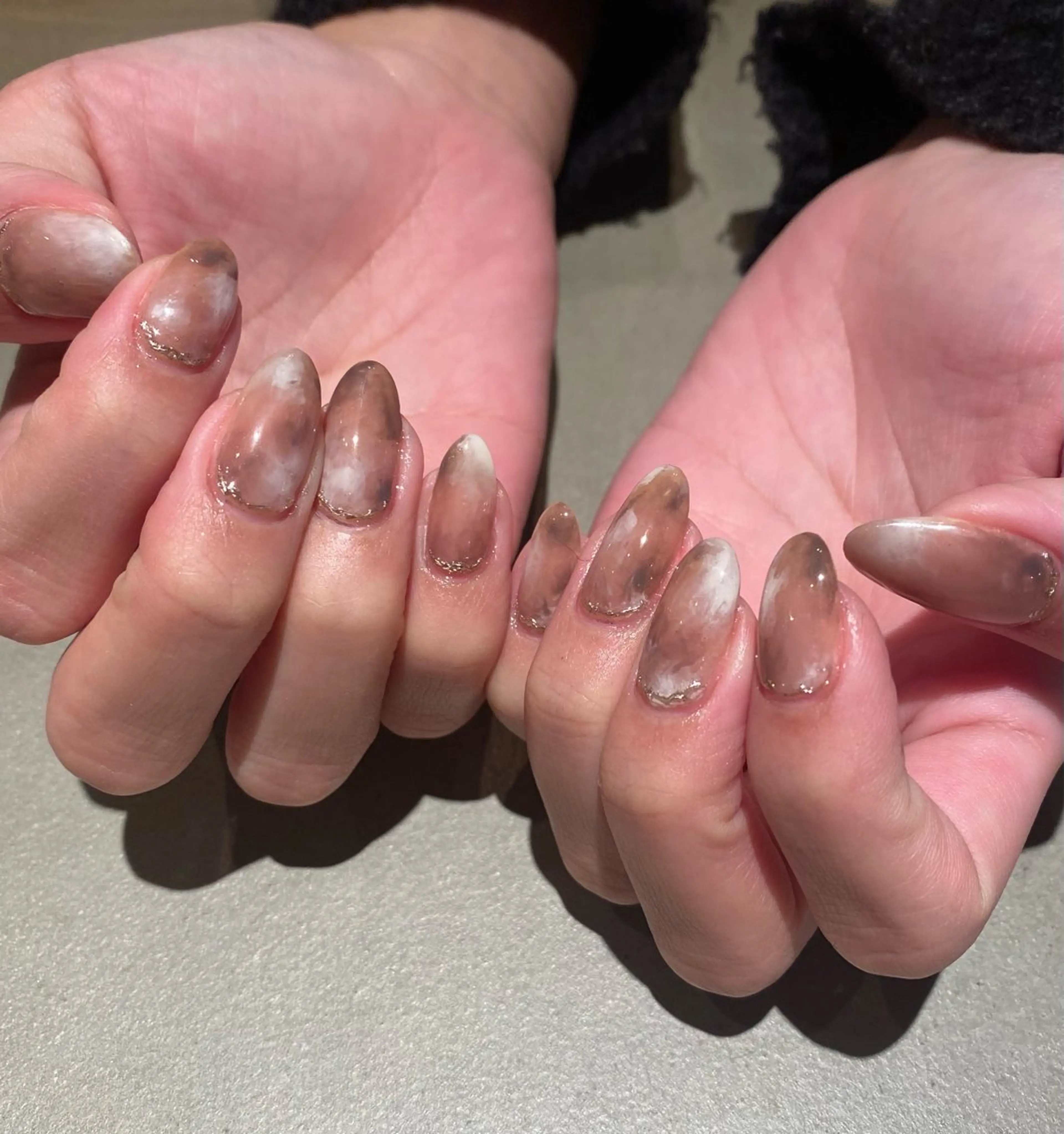 ネイル 藤井 里緒奈のネイルデザイン