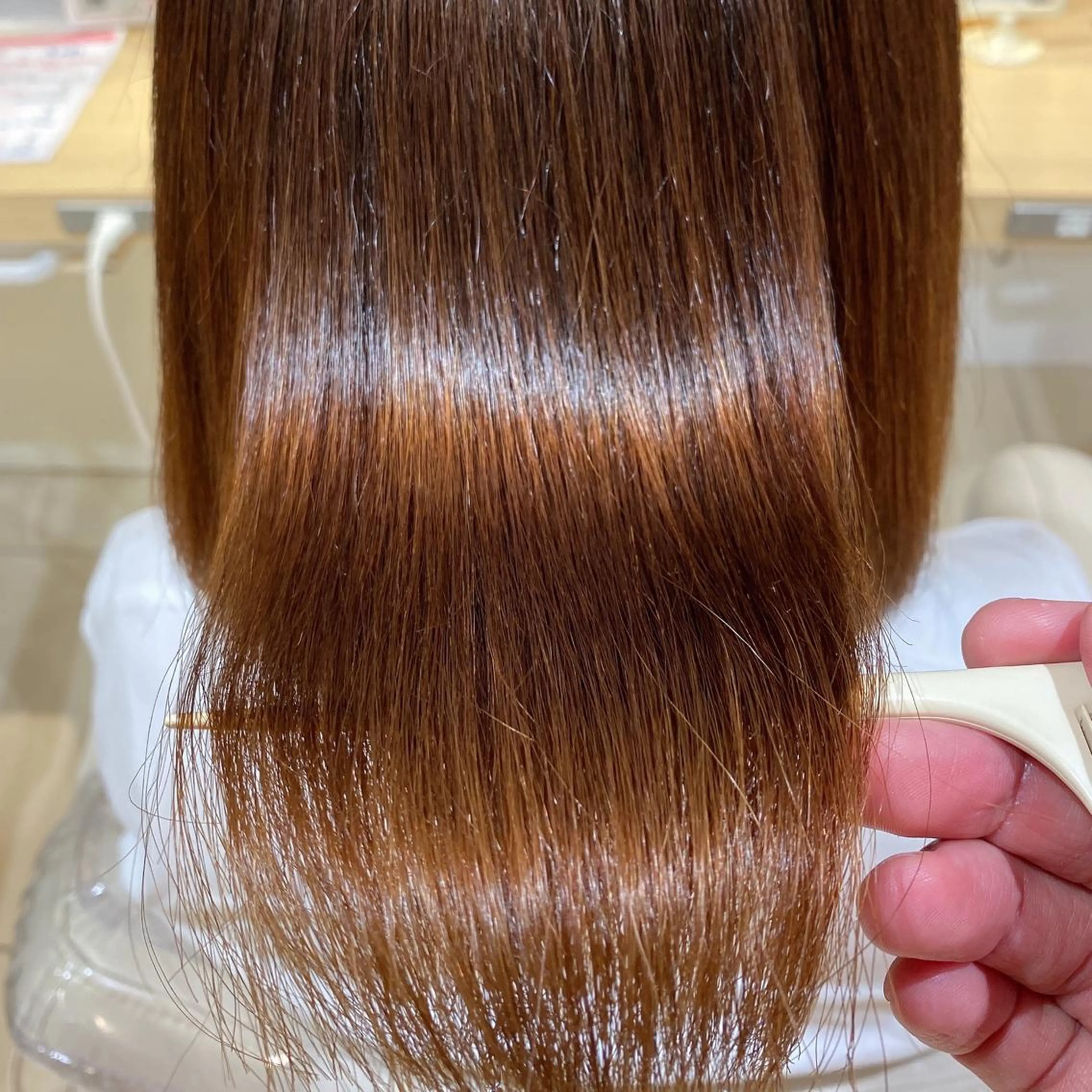 ミディアム 髪質改善/透感カラー 山下輝人のヘアスタイル