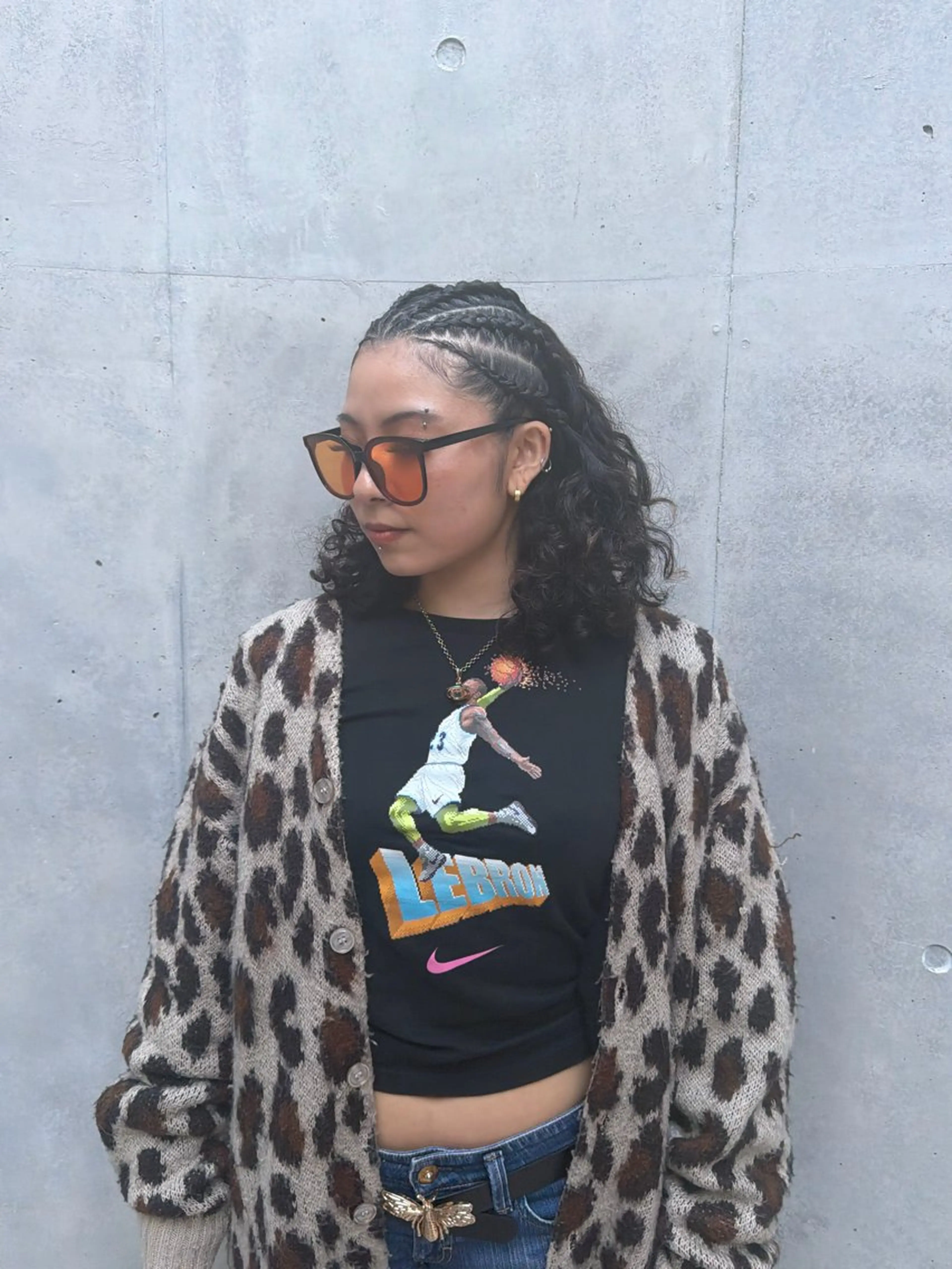 エクステなしハーフコーンロウの写真