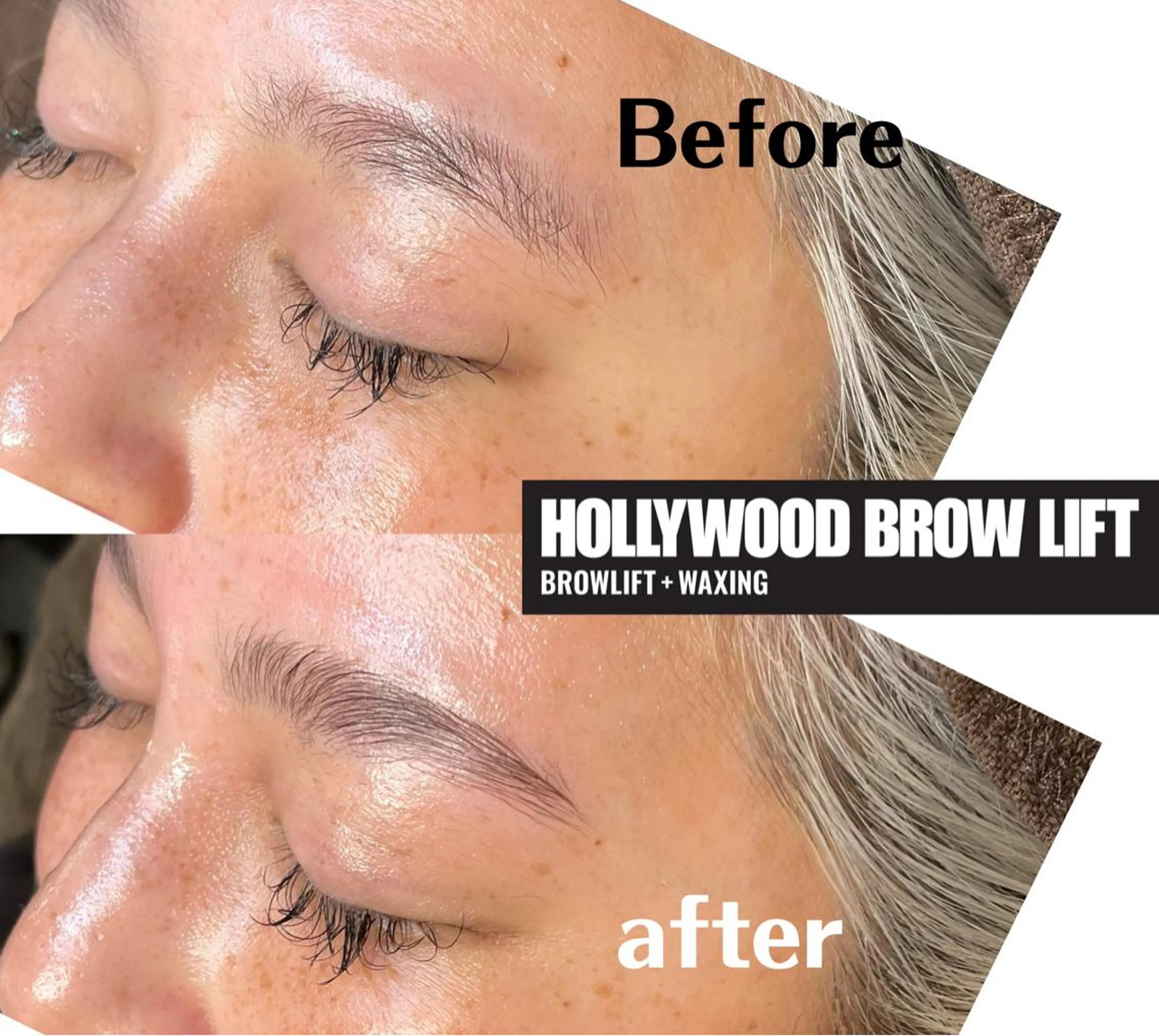 【キャンペーン🫶】眉癖改善HBL【ハリウッドブロウリフト】（眉毛Wax脱毛付き）の写真
