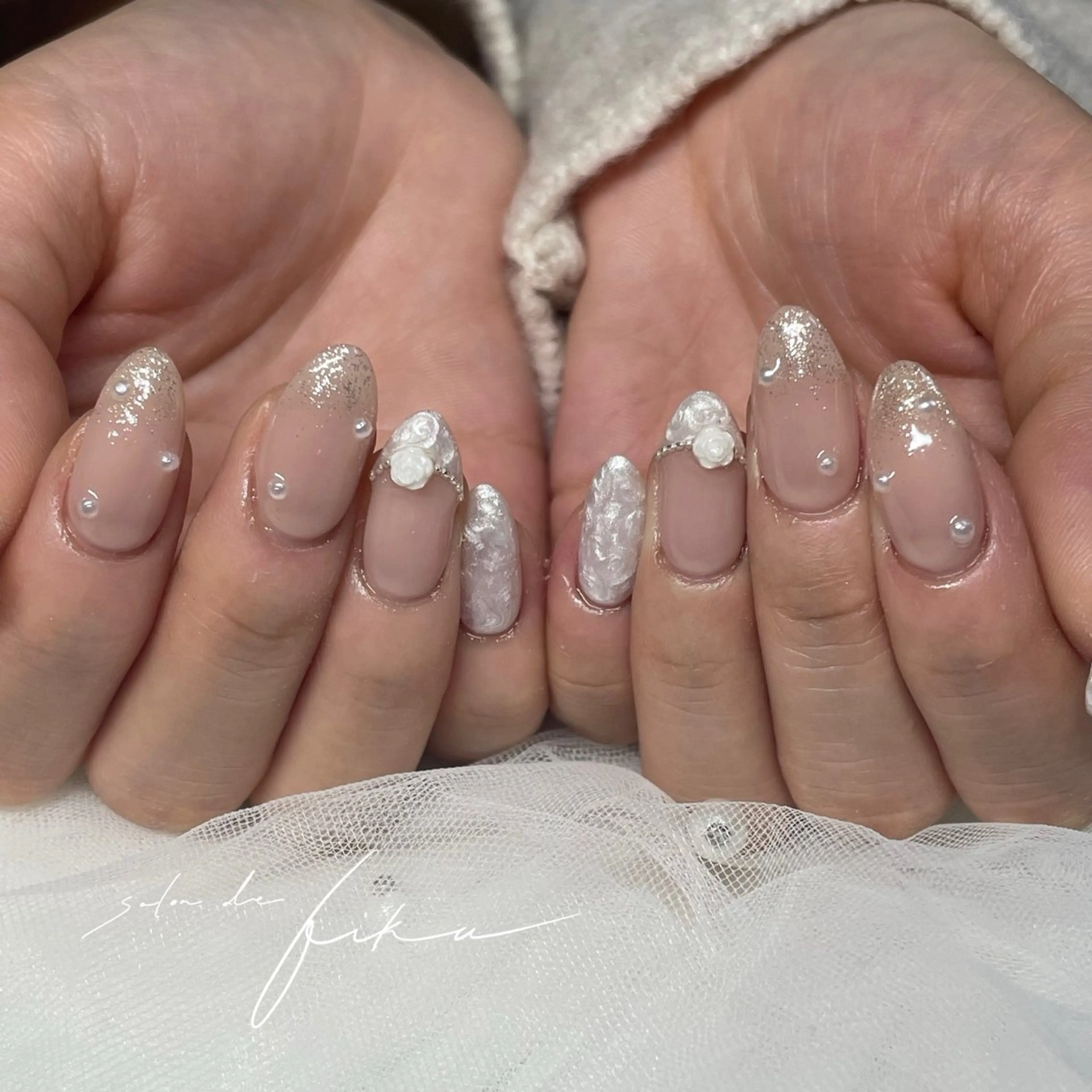 ネイル ハンドネイル Saki 【パラジェル取扱店】のネイルデザイン