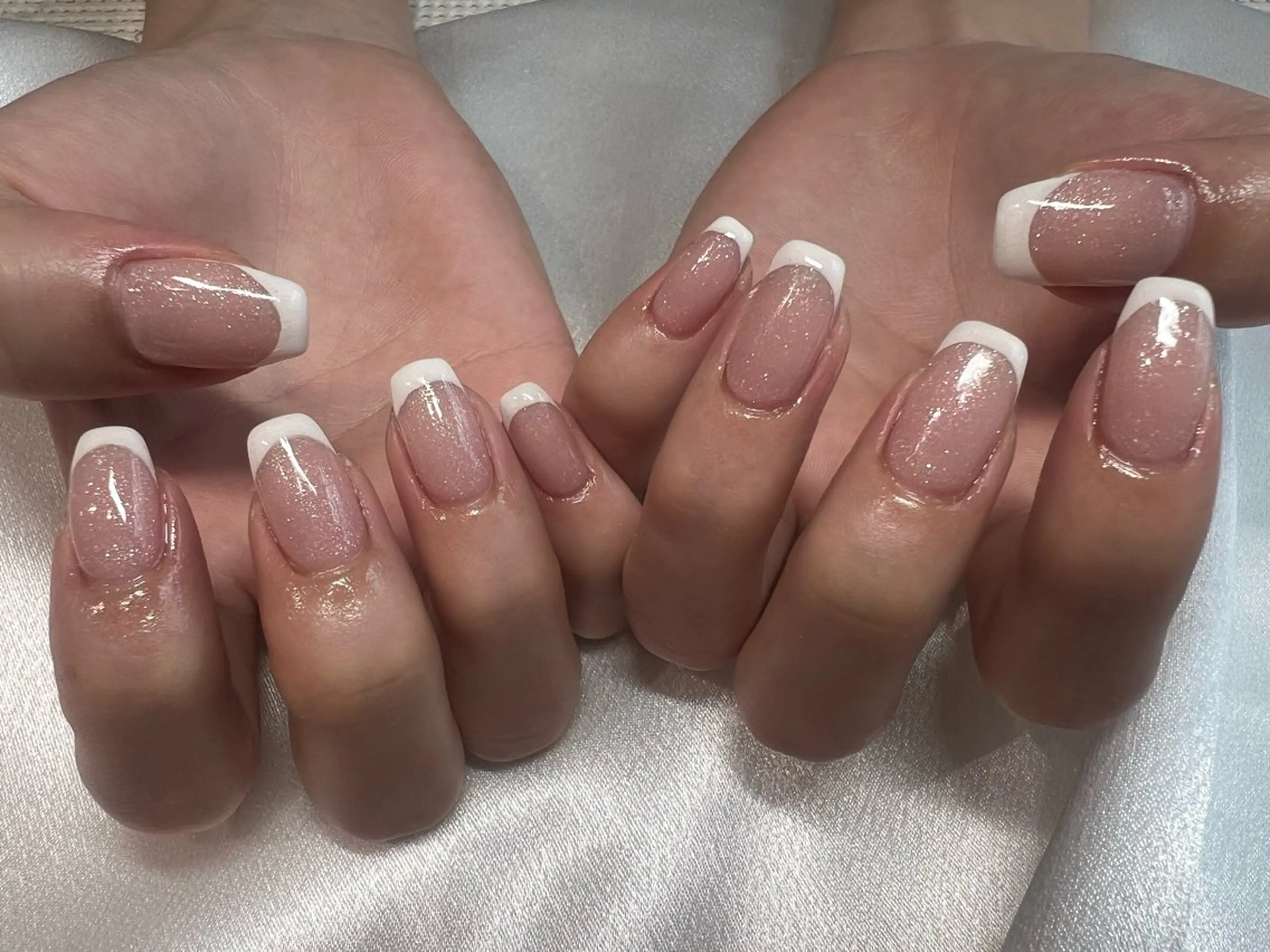 フレンチネイルの写真