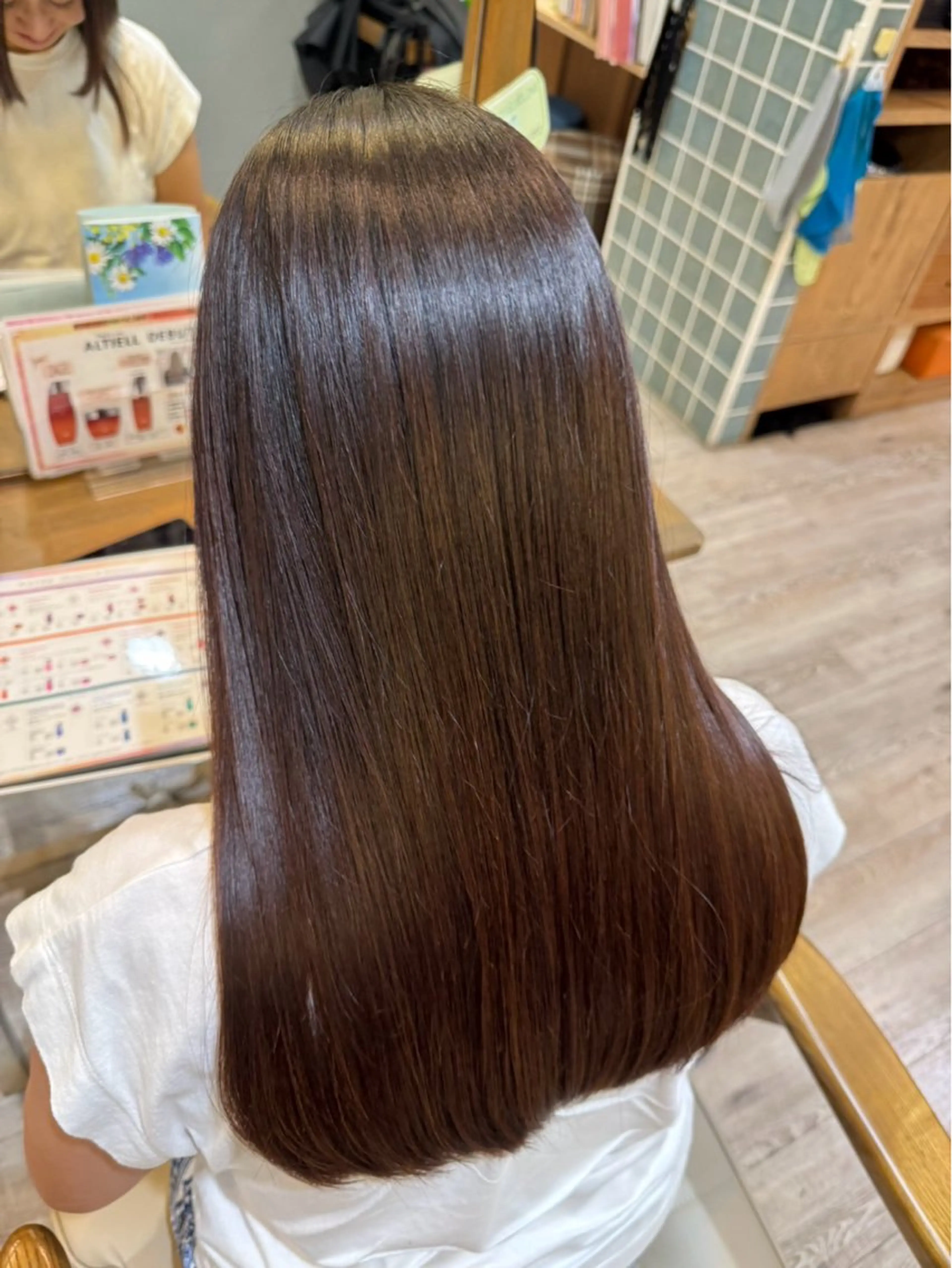 ロング カラー イルミナカラー ヘアカラー こいけ しゅんのヘアスタイル