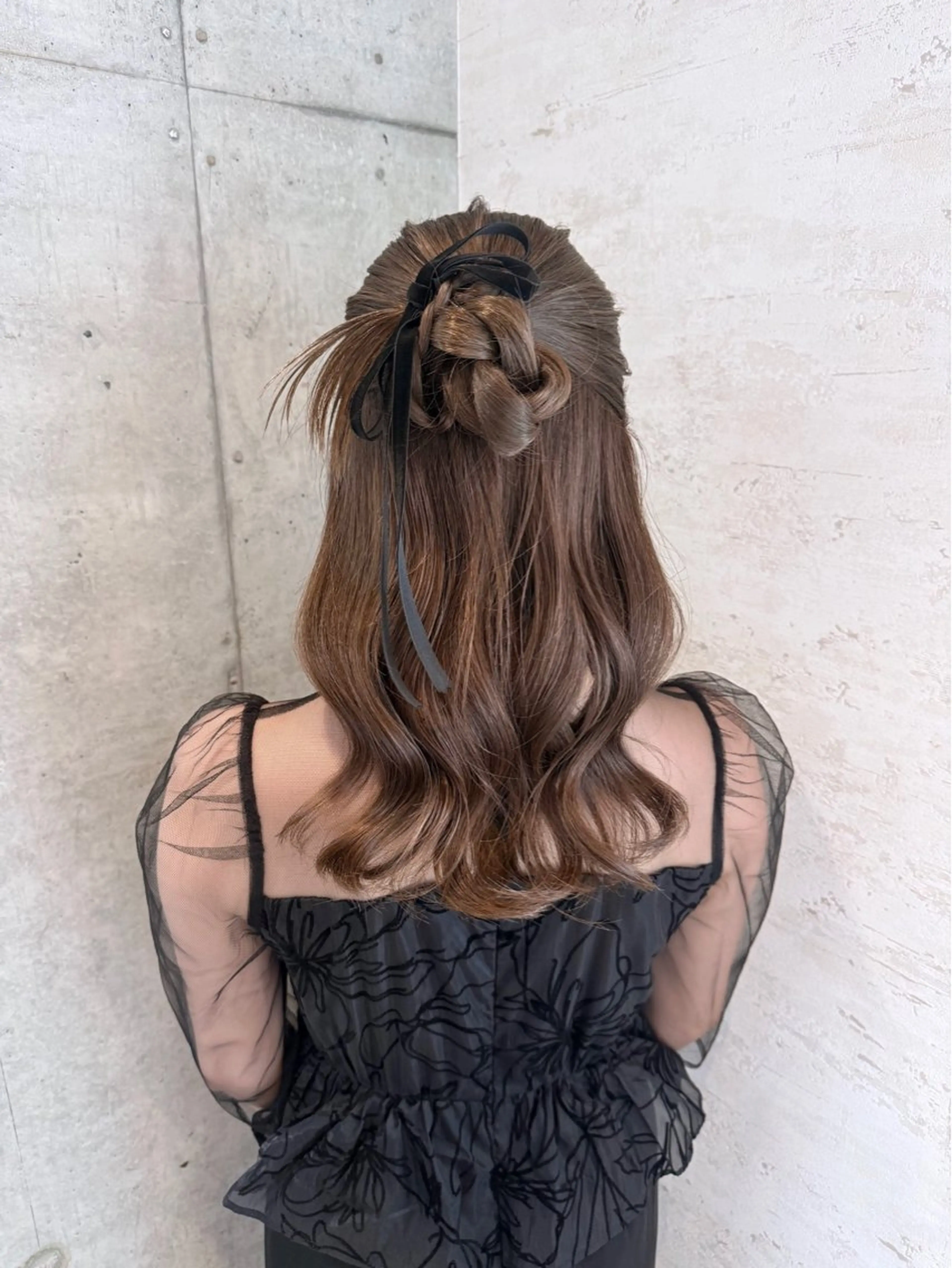 ヘアアレンジ ヘアセット 女性に人気♪ はやしほのかのヘアスタイル