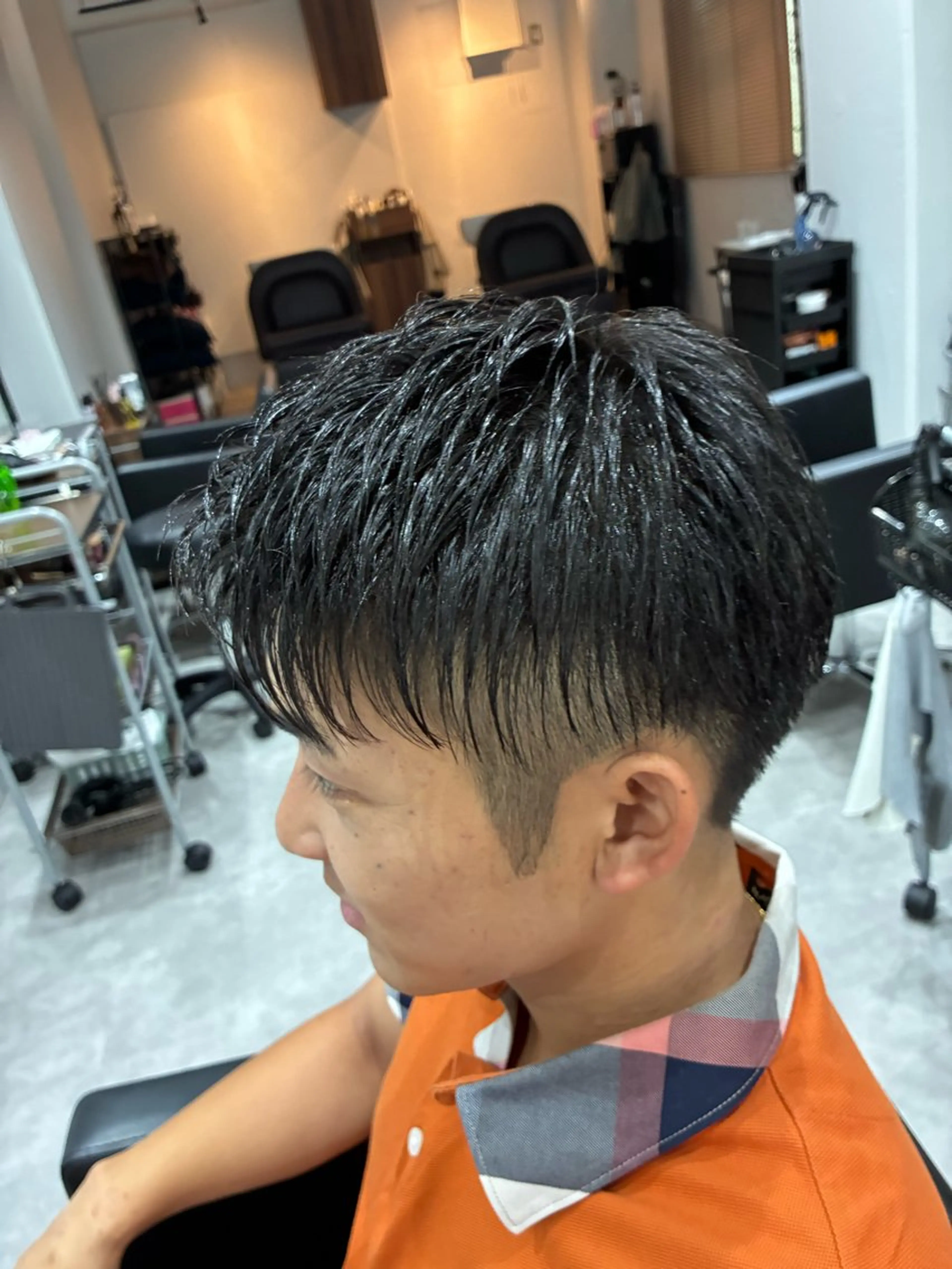 当日限定新規メンズカット+ブローの写真