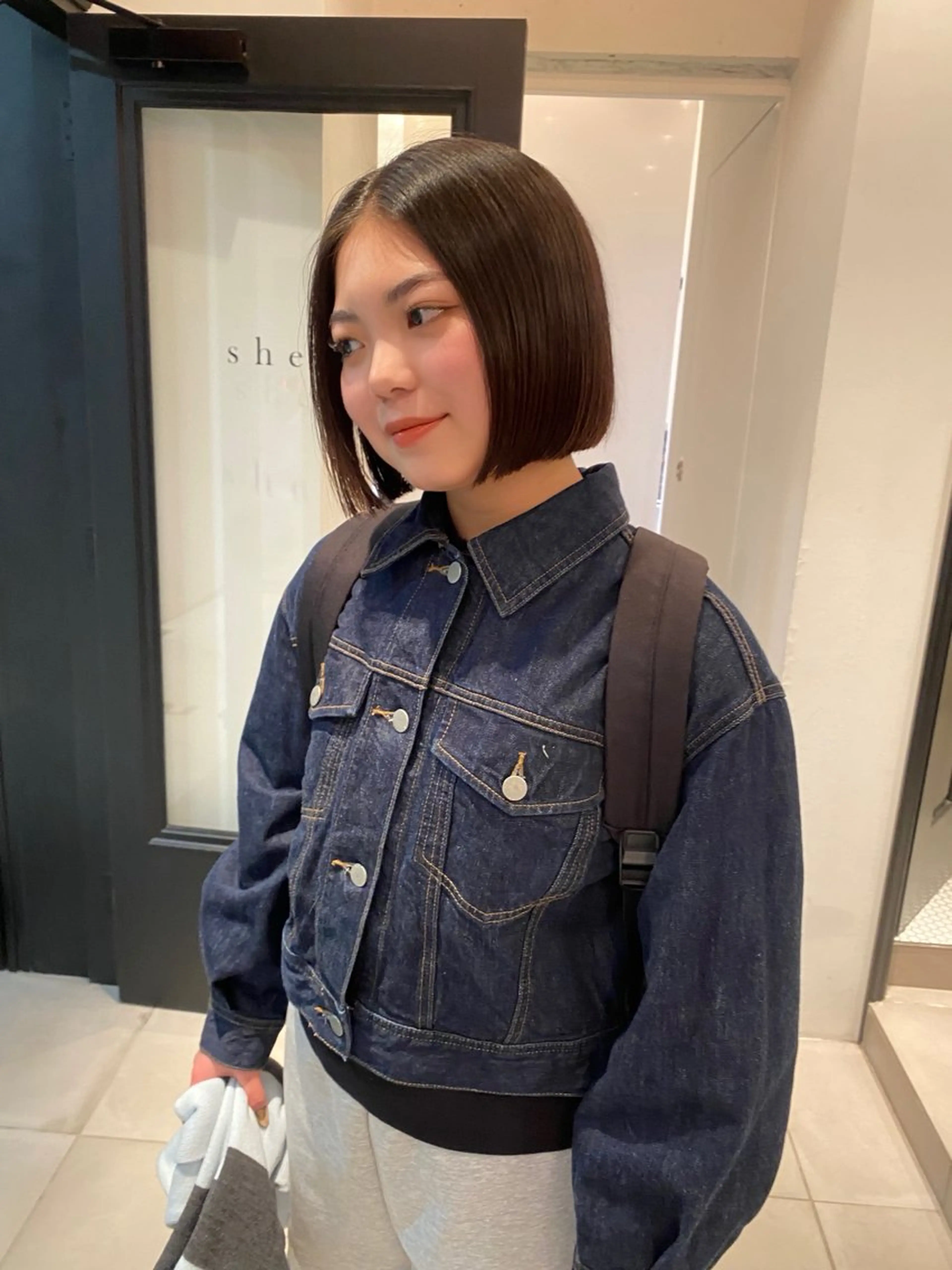 ショート riria/ボブ /透明感カラー🎀のヘアスタイル