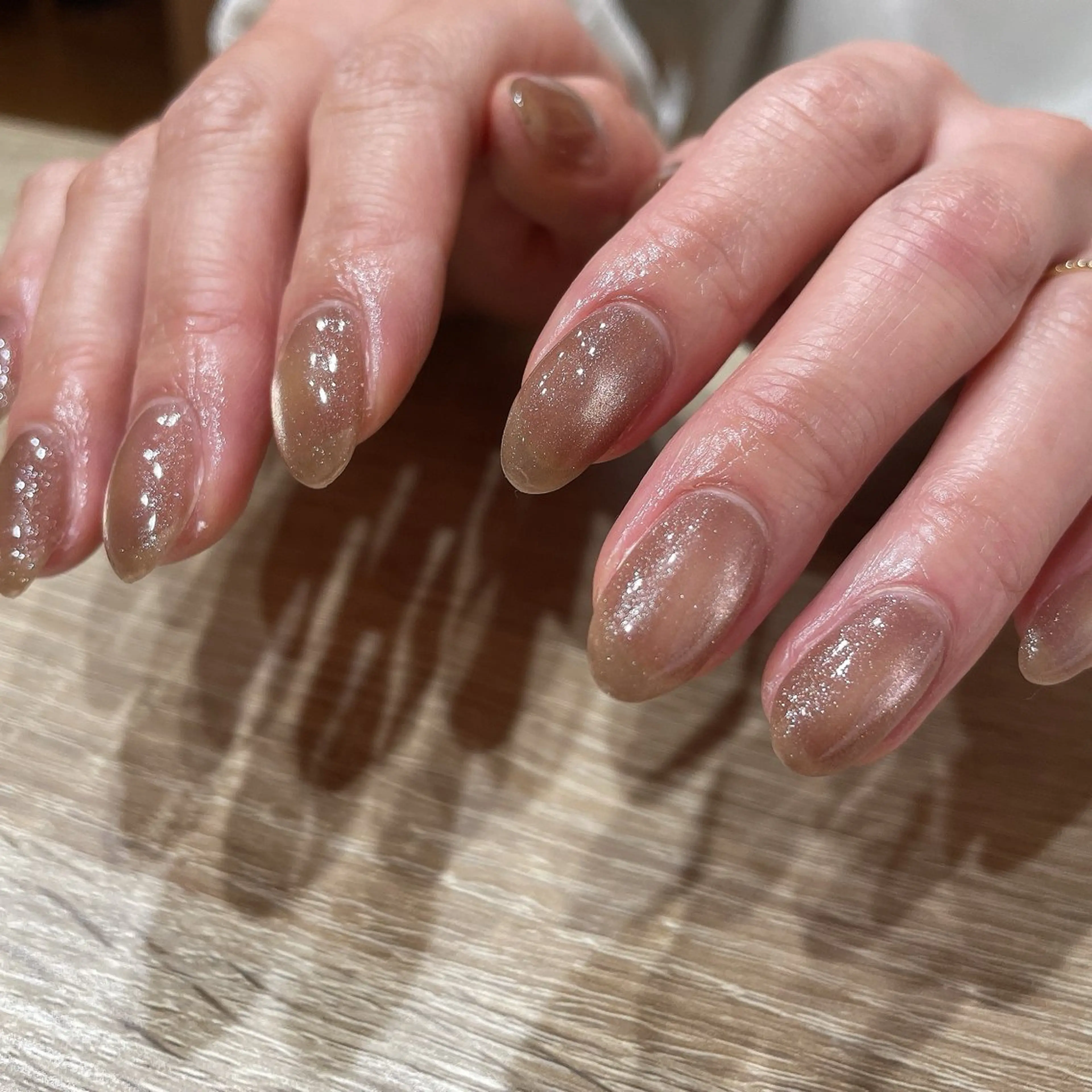 ミラーネイルor マグネットネイル　　(オフあり)💎定番大人気💎の写真