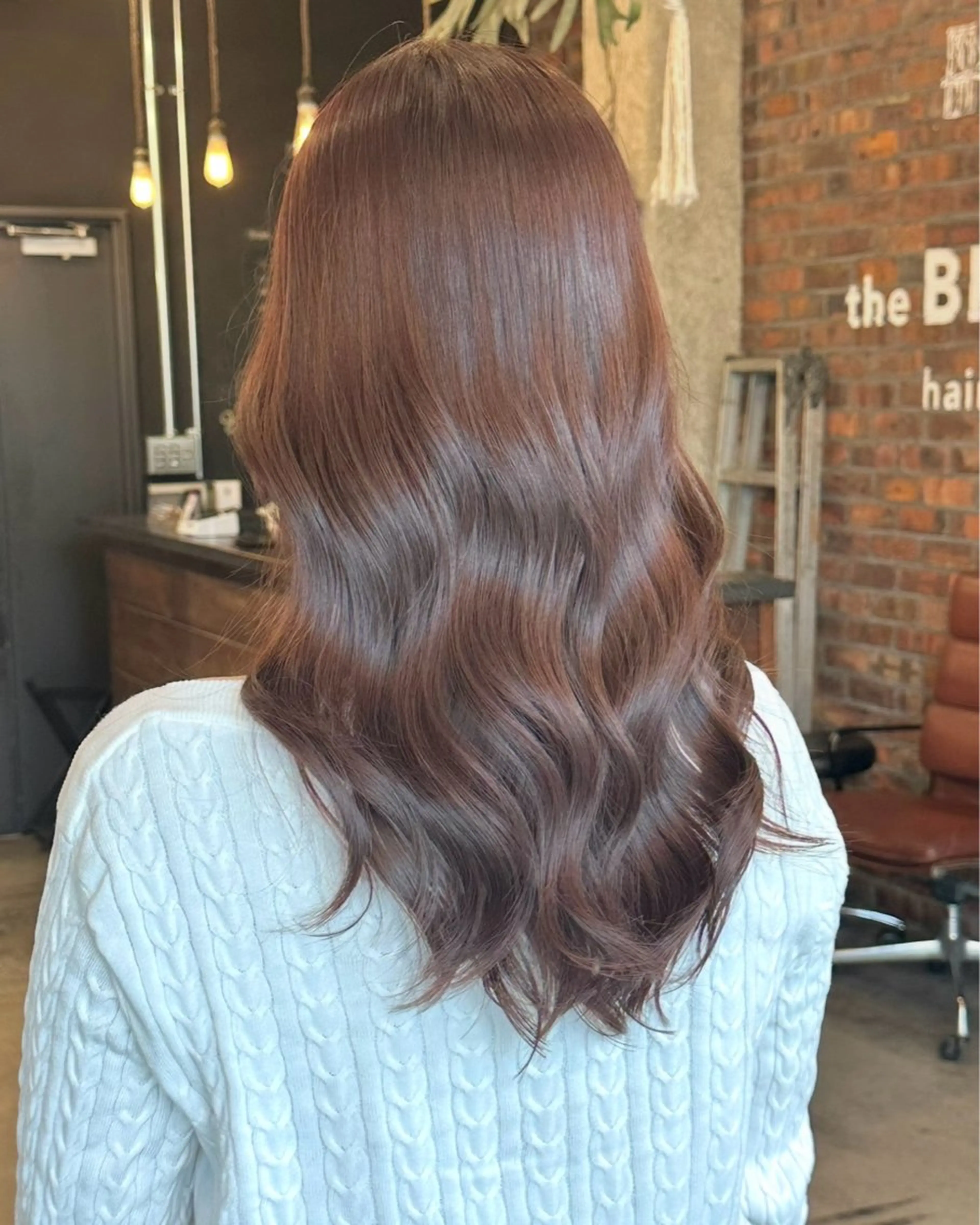 セミロング カラー カット ヘアカラー トリートメント 村田 来倖のヘアスタイル