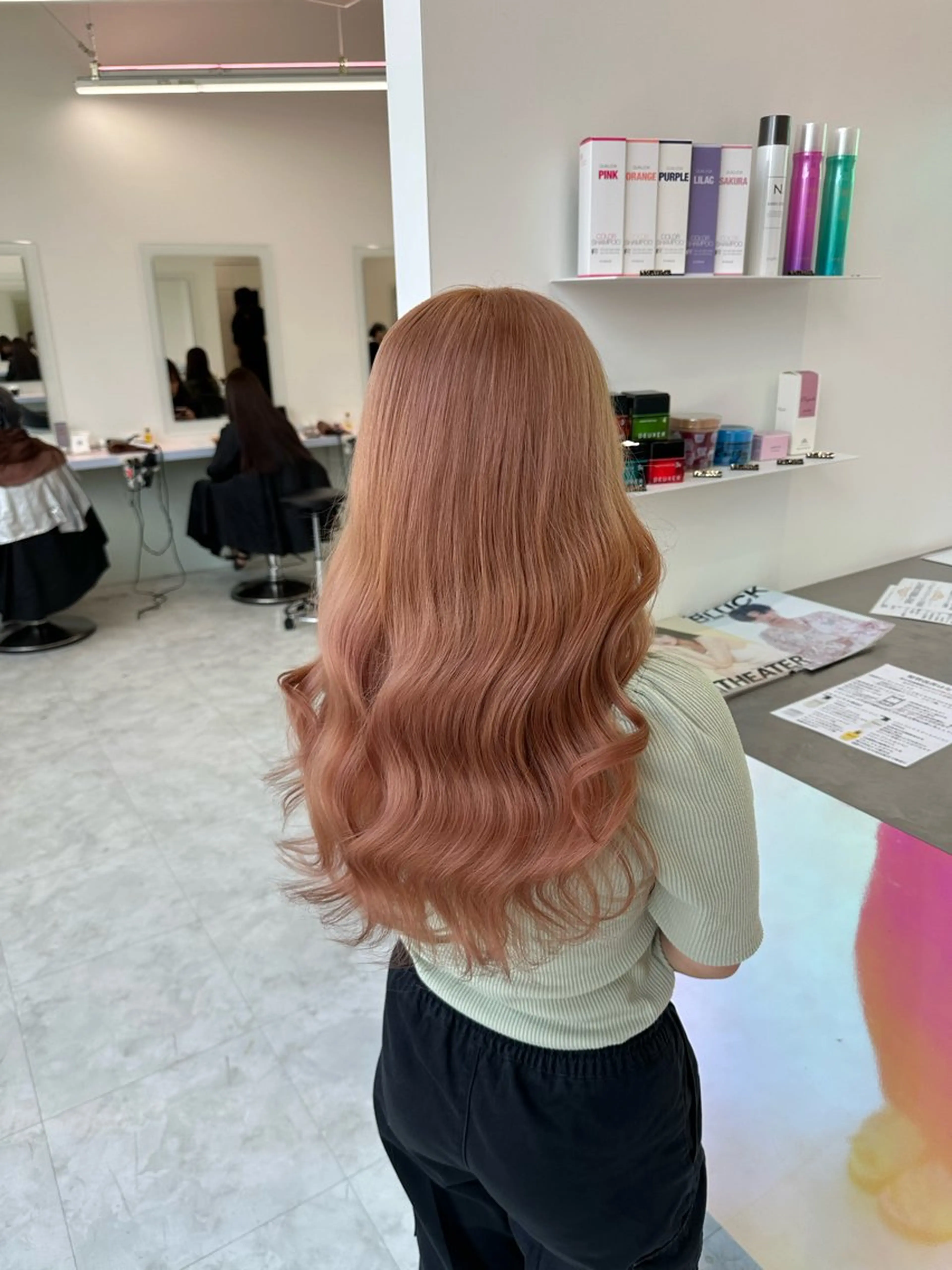 セミロング ヘアカラー 🥀社内技術講師🥀 稲場皓一のヘアスタイル