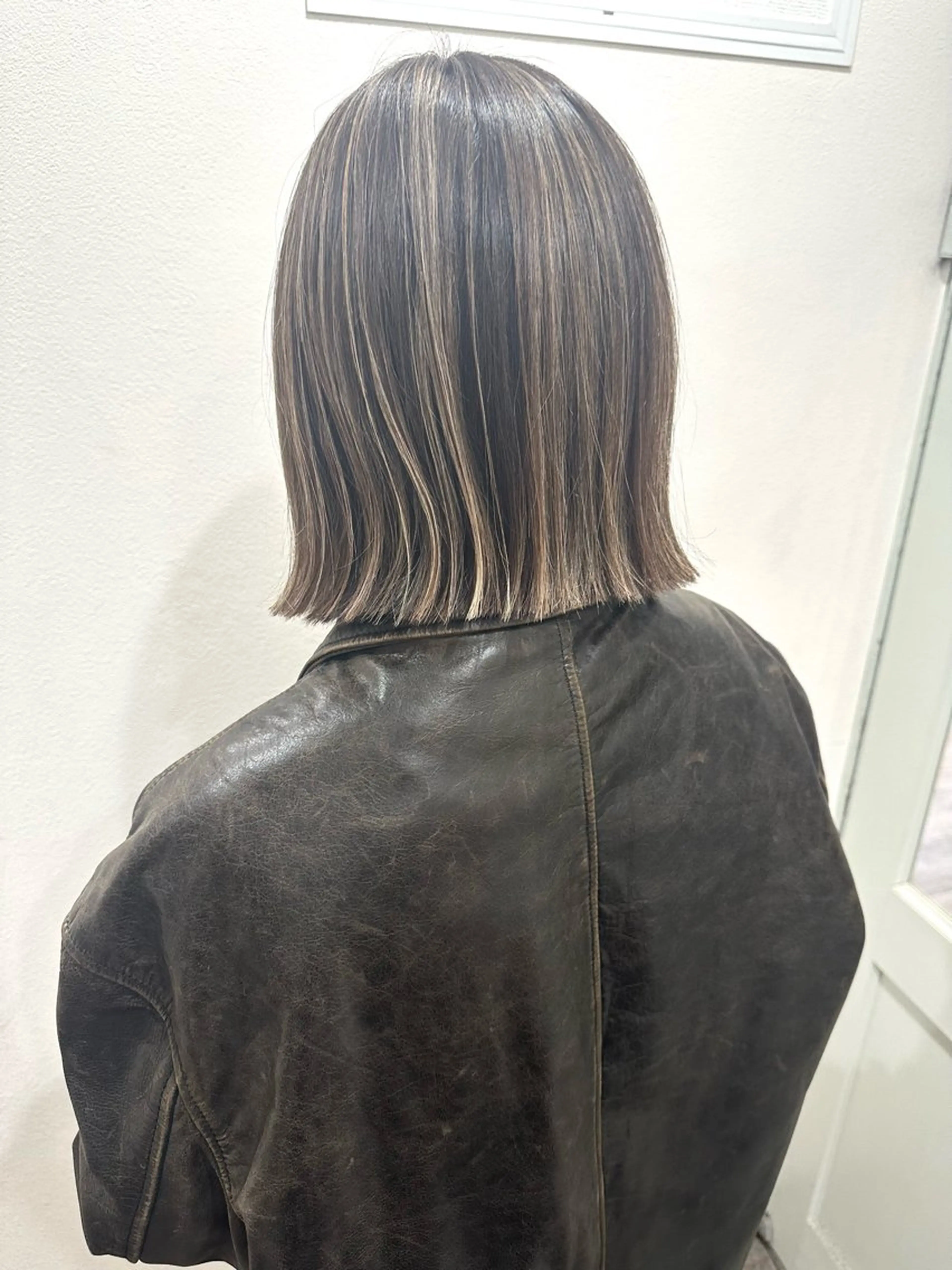 ミディアム カラー ハイライトカラー ハイライト カット ヘアカラー トリートメント 2nd所属・🤍2nd🤍田所 美希のヘアスタイル