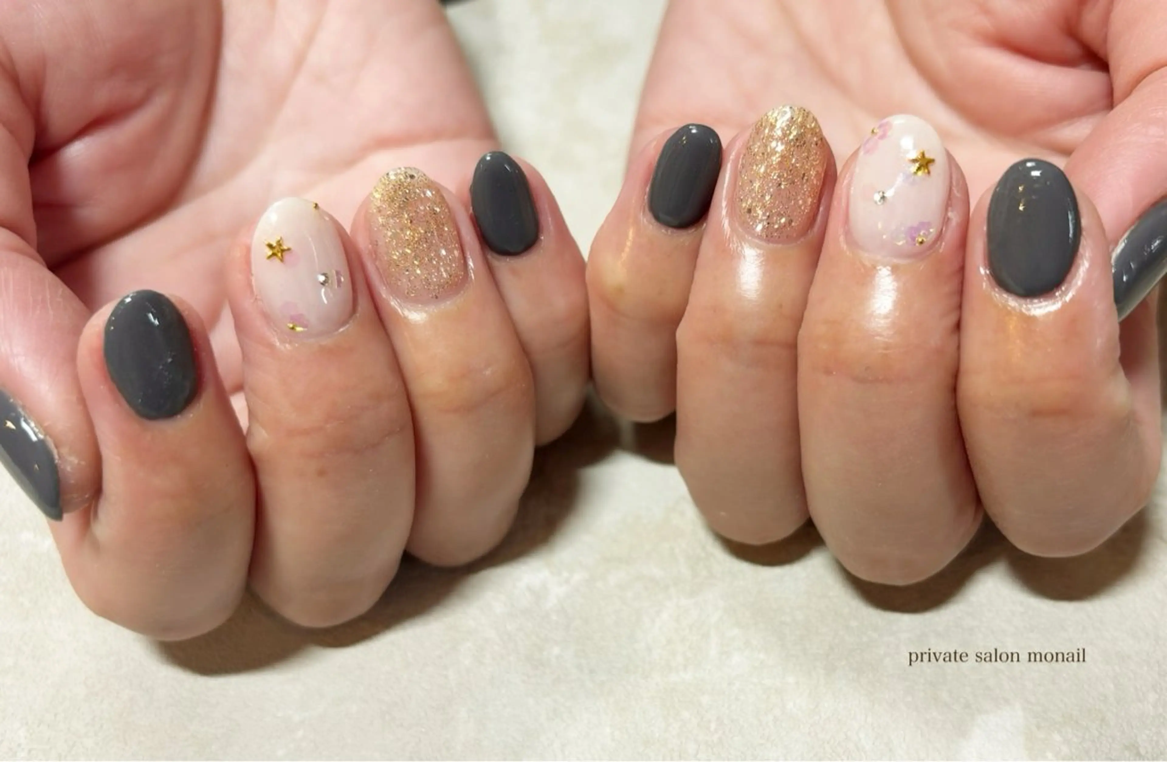 ネイル ハンドネイル nail salon monailのネイルデザイン