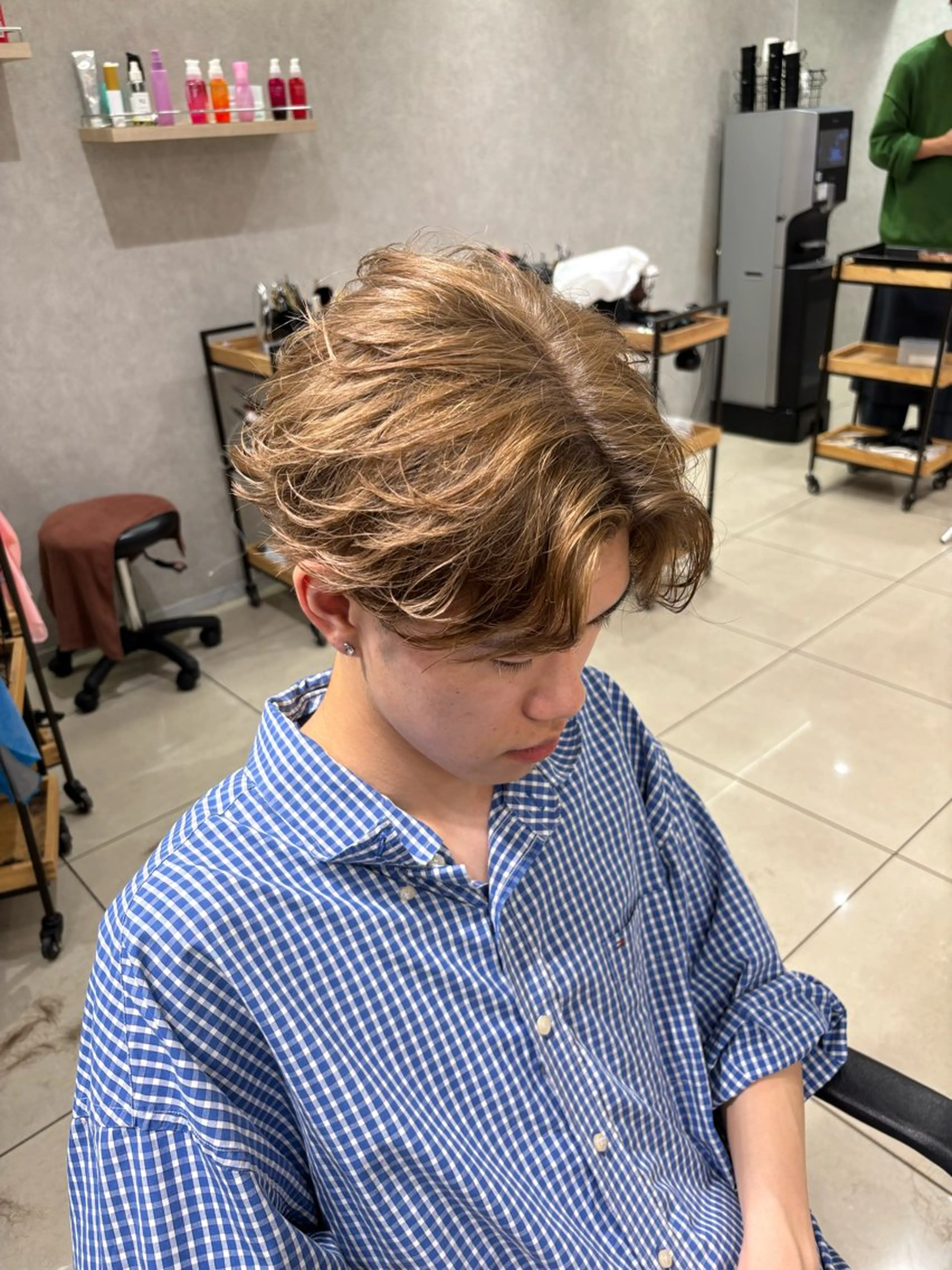 パーマ メンズ カット パーマ メンズ支持率エリア No.1/keitaのヘアスタイル