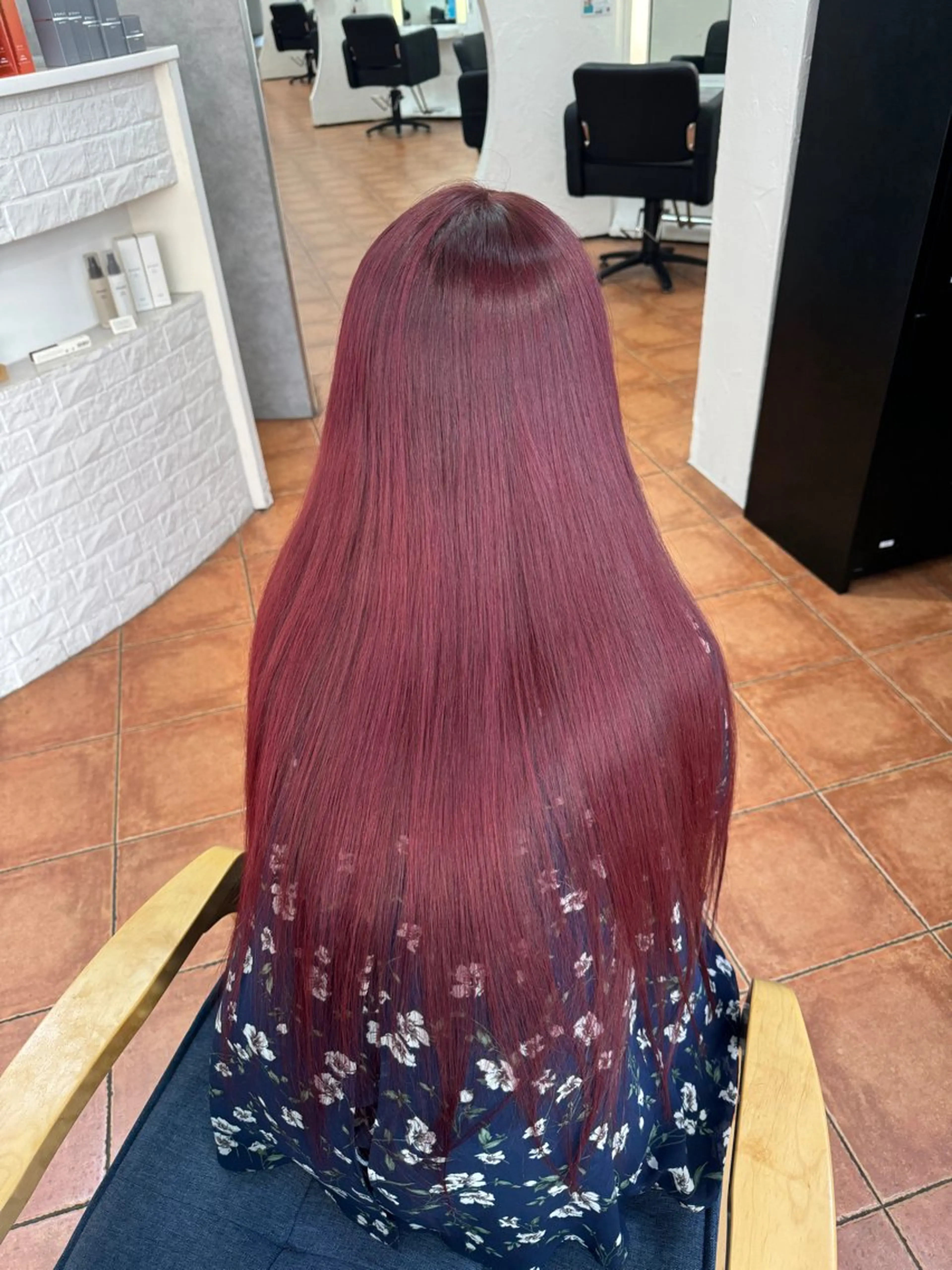 ロング ヘアカラー トリートメント 廣田 悠太のヘアスタイル