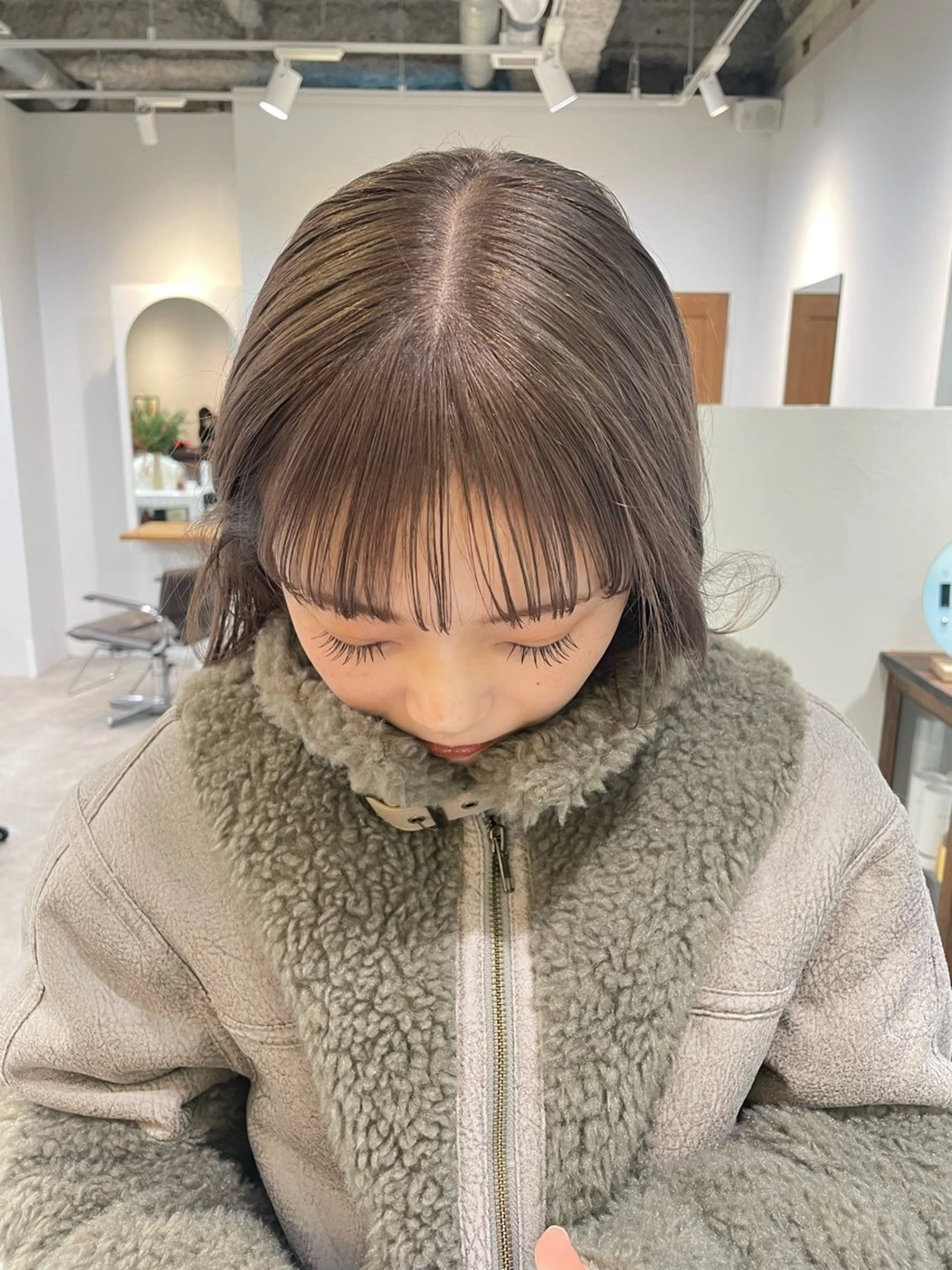 ミディアム カラー ♡kyoka /  uyu♡のヘアスタイル