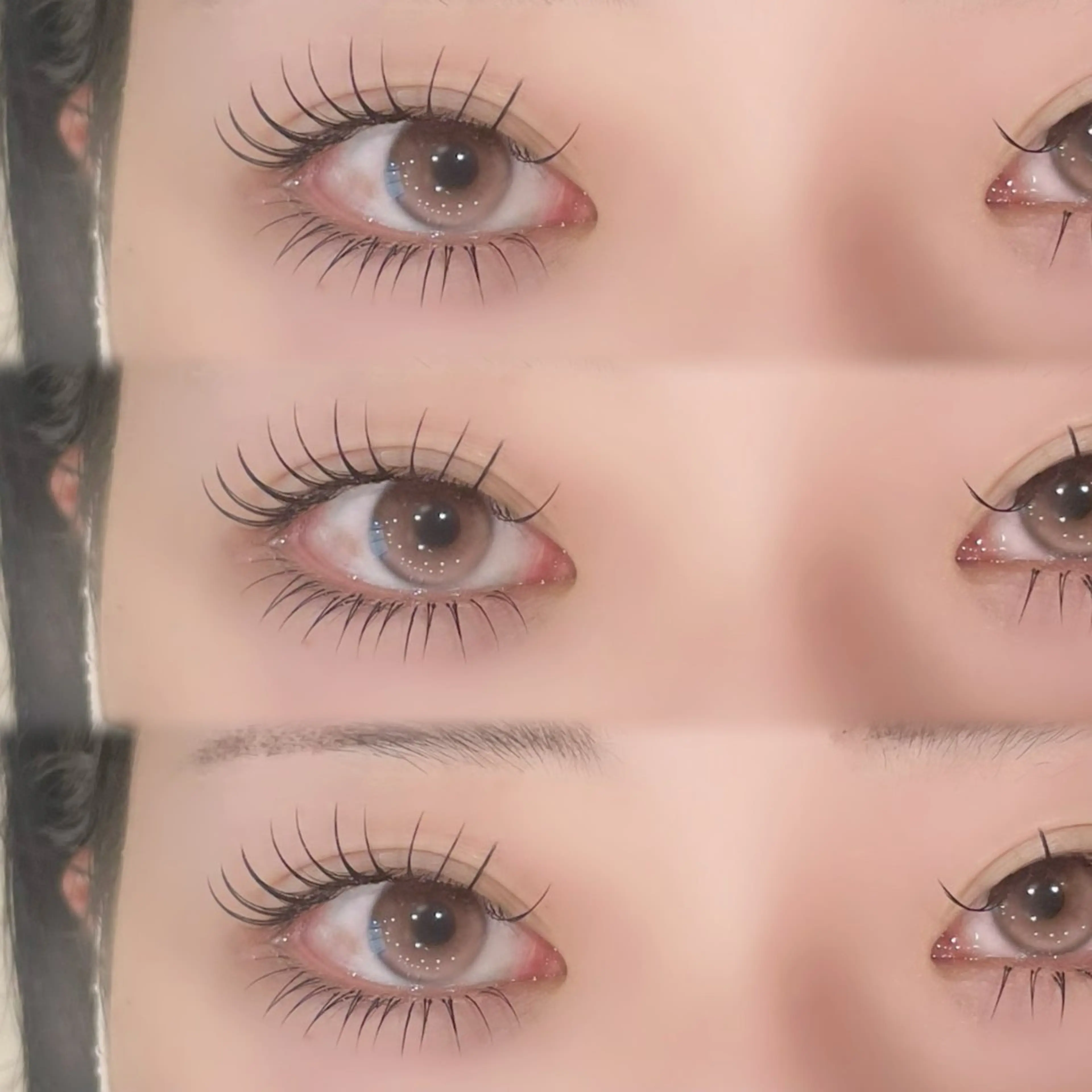 [💞4月限定💞]LED×フラットラッシュ140本まで付け放題🌟オフ＋¥500の写真