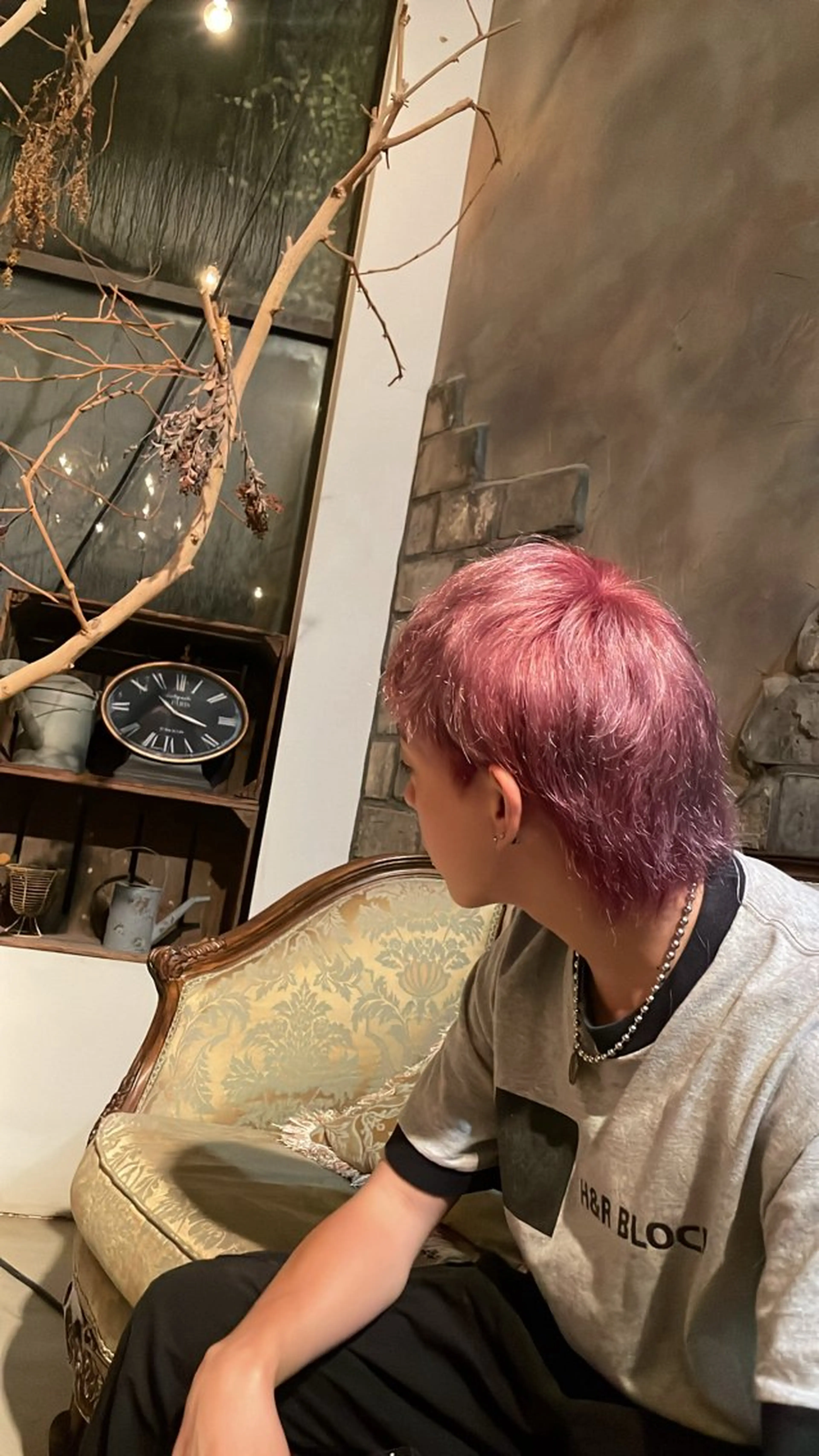 カラー メンズ 相羽 紗音のヘアスタイル