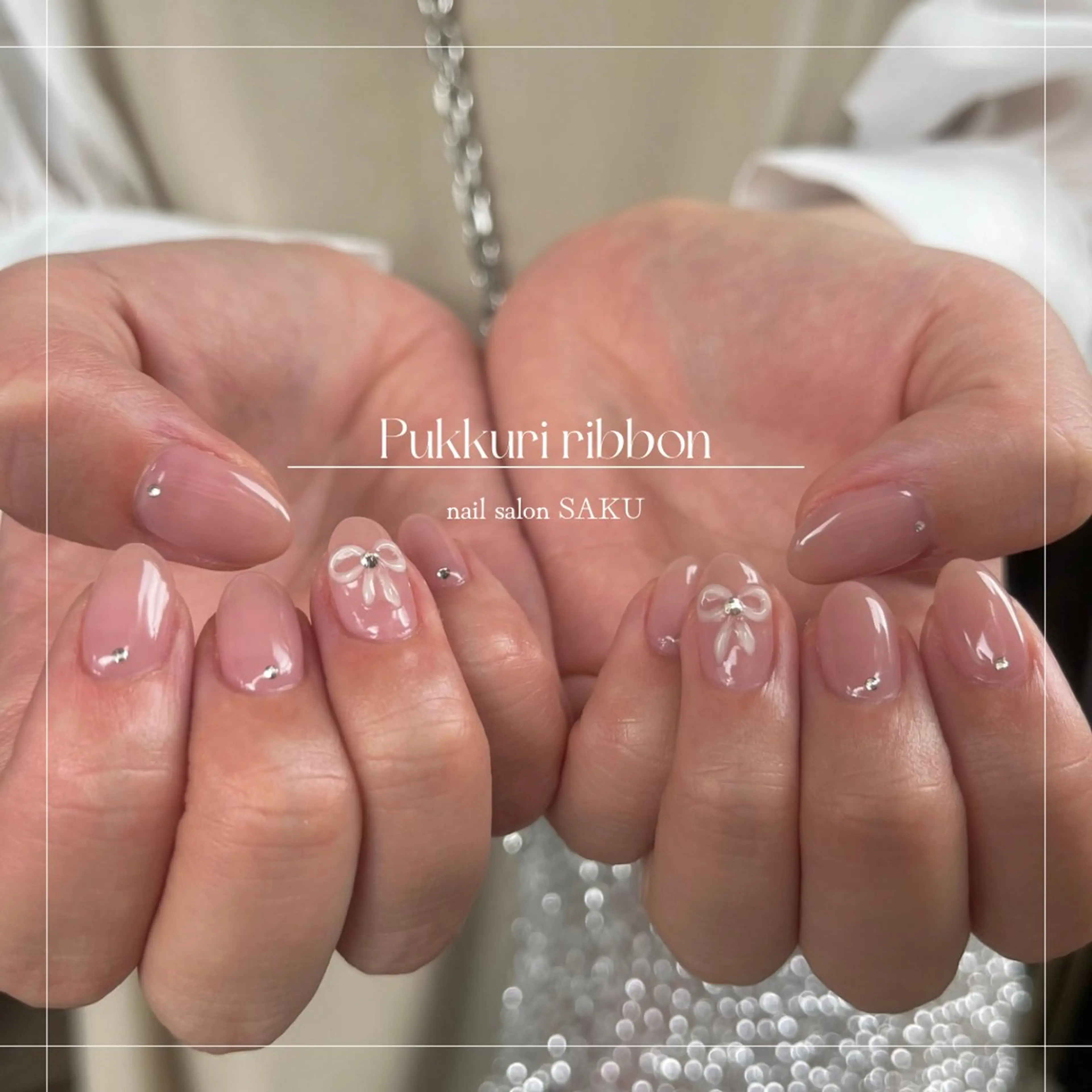ネイル ニュアンスネイル シンプルネイル ハンドネイル SAKU nail 作島茜のネイルデザイン
