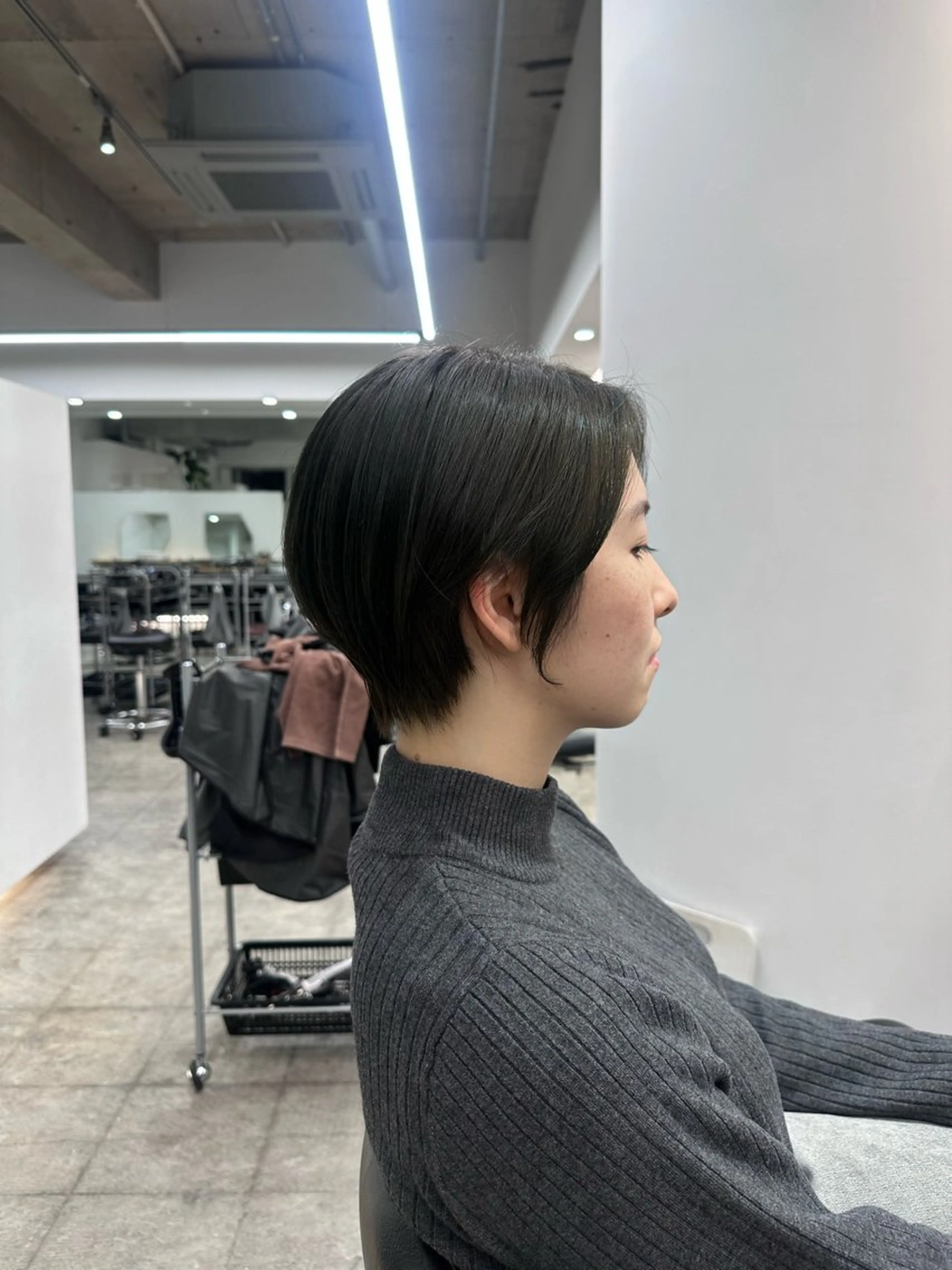 ショート ショートヘア あいこ/ハンサムショ ート無料/銀座🌷のヘアスタイル