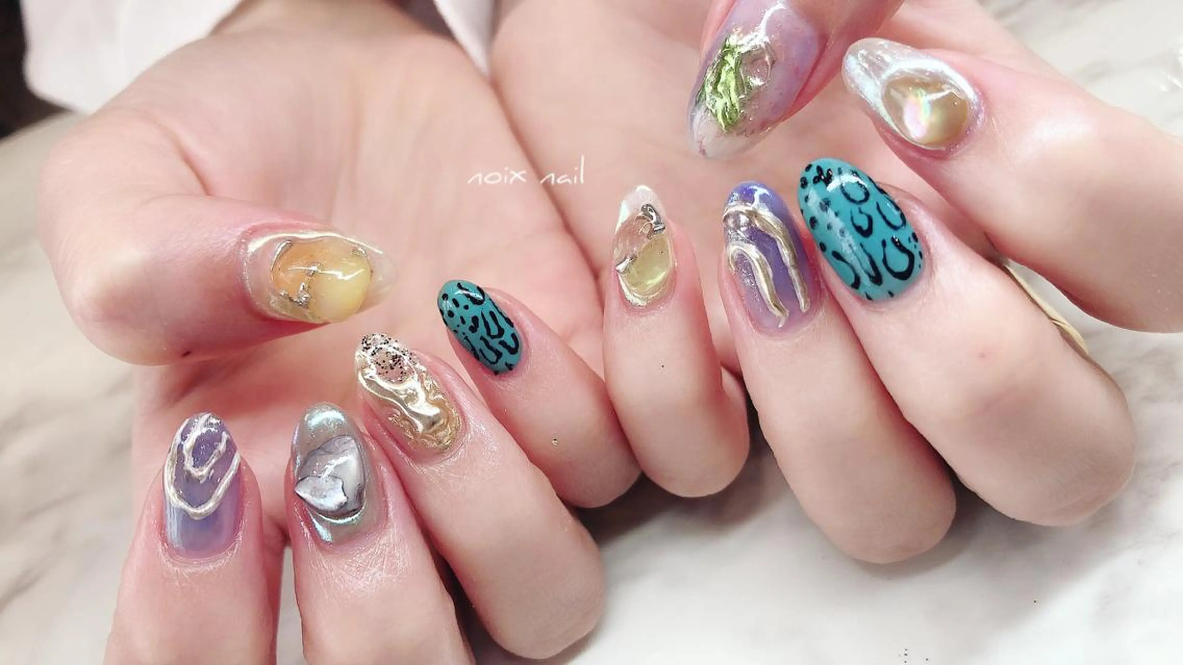 ネイル noix nail &eyeのネイルデザイン