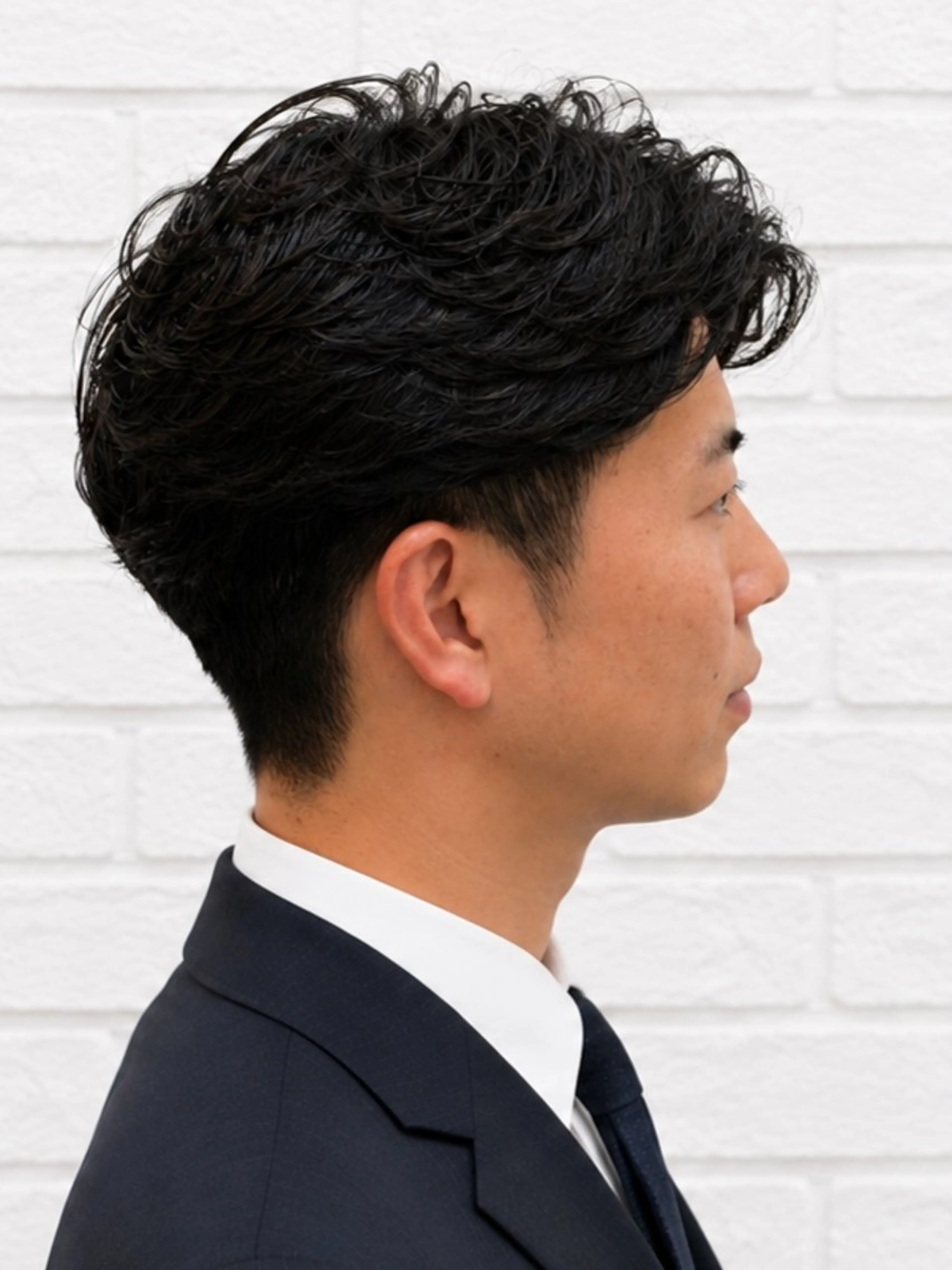 ミディアム パーマ ミディアムパーマ ニュアンスパーマ おおしろ ふくしのヘアスタイル