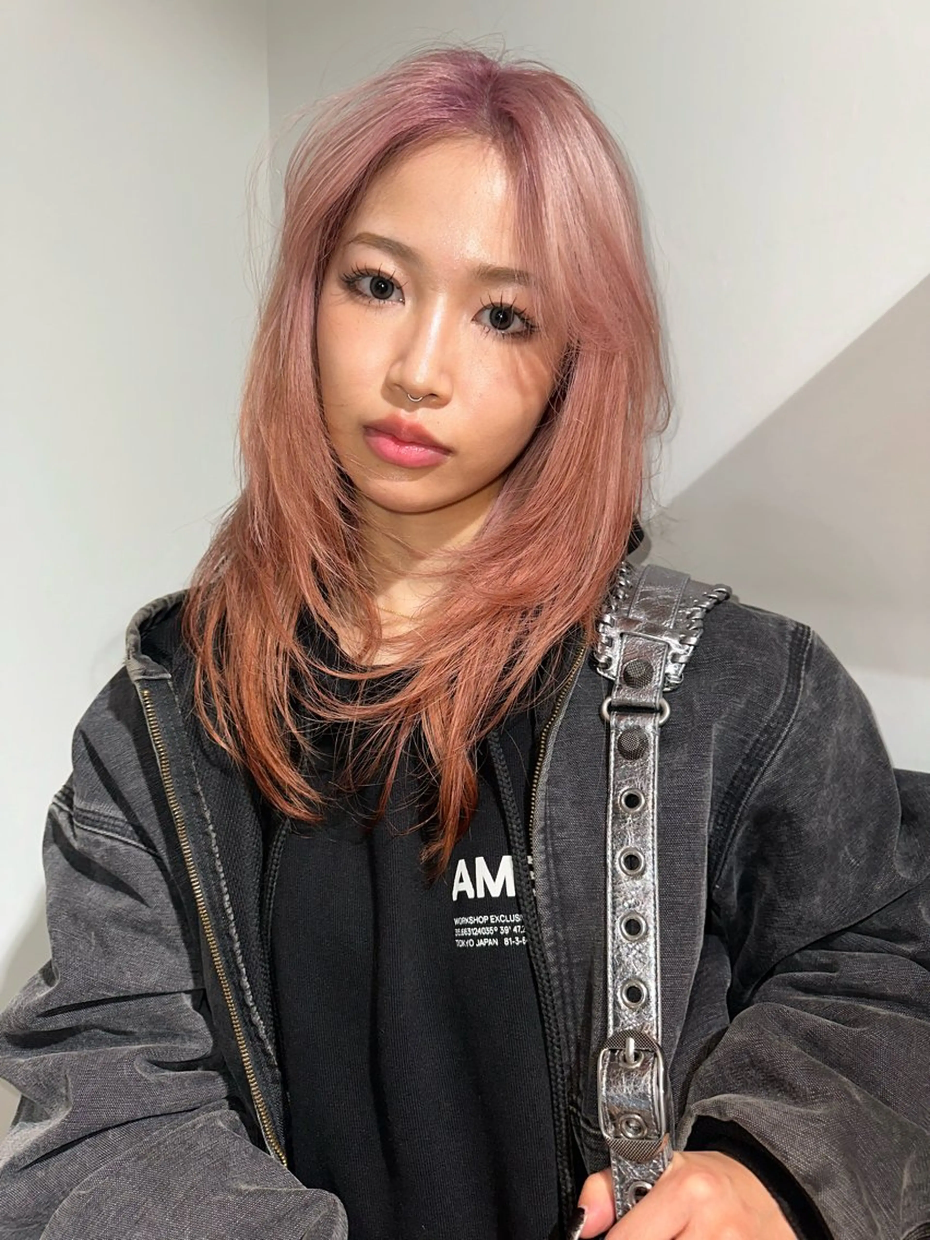 セミロング カラー カット ヘアカラー トリートメント 🎀オイダイラ モモカ🎀のヘアスタイル