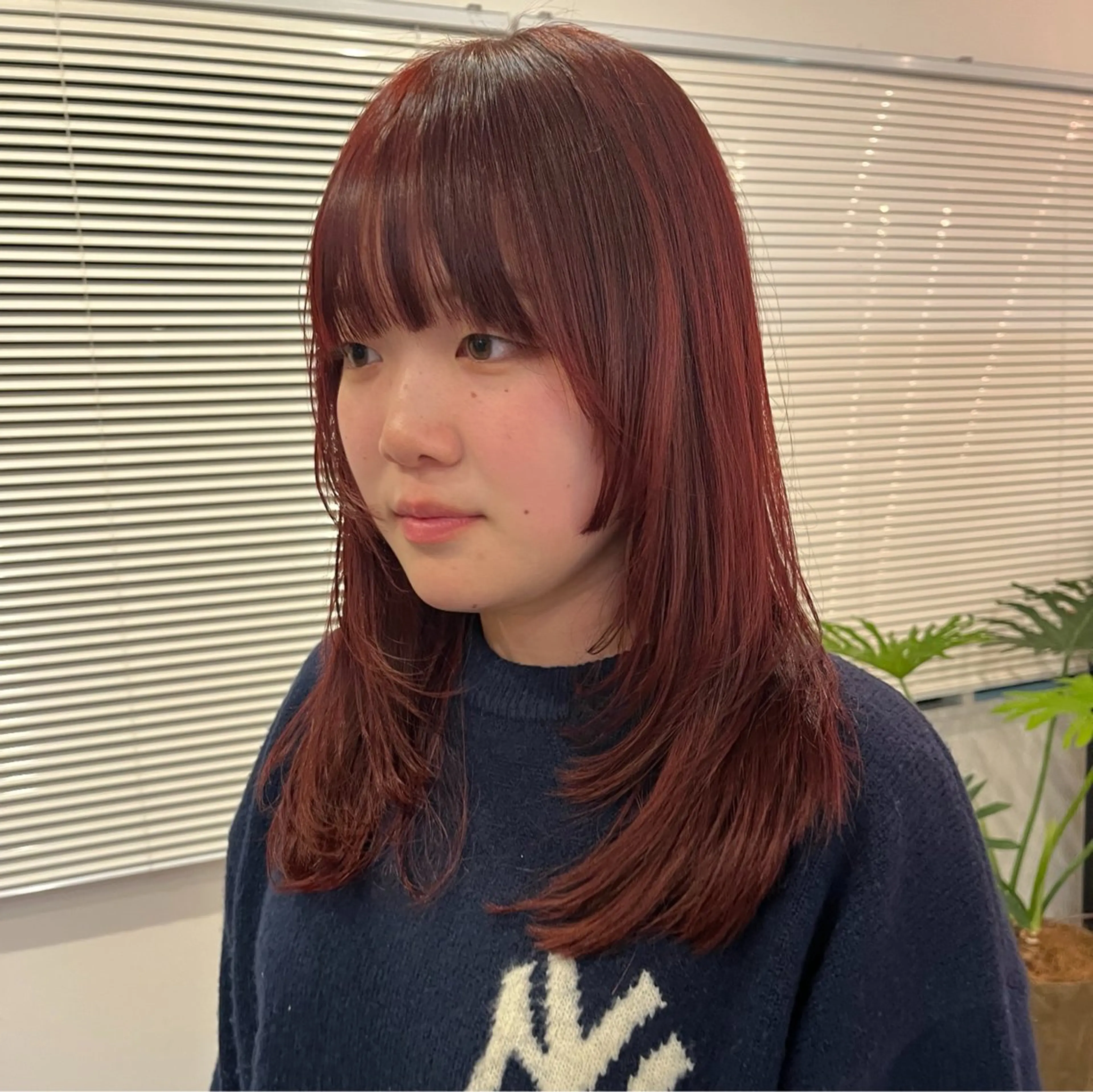 セミロング カラー カット ヘアカラー NAO ꩜✧˖°.のヘアスタイル