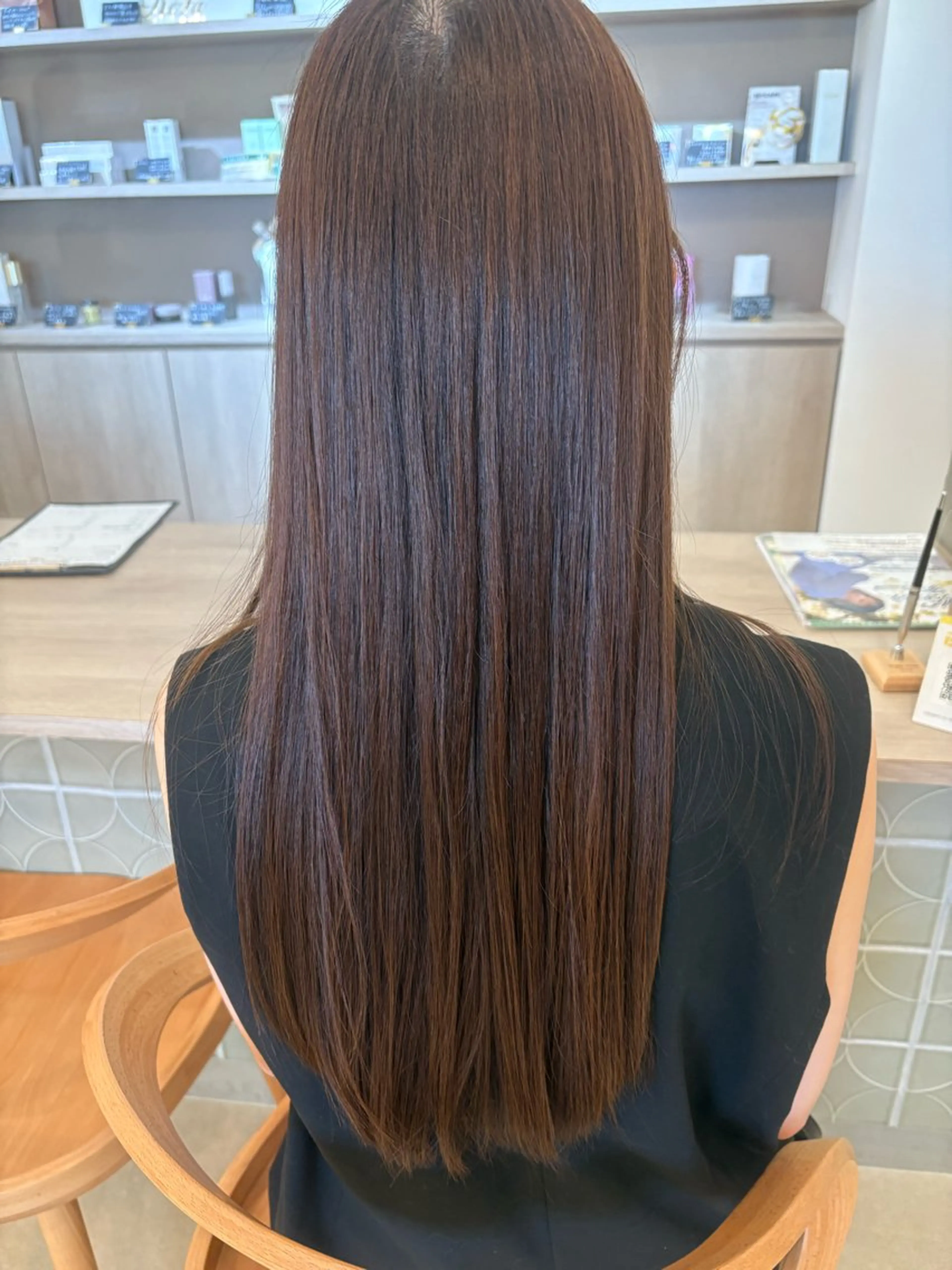 ロング トリートメント ルプラボウ すぎやまみほのヘアスタイル