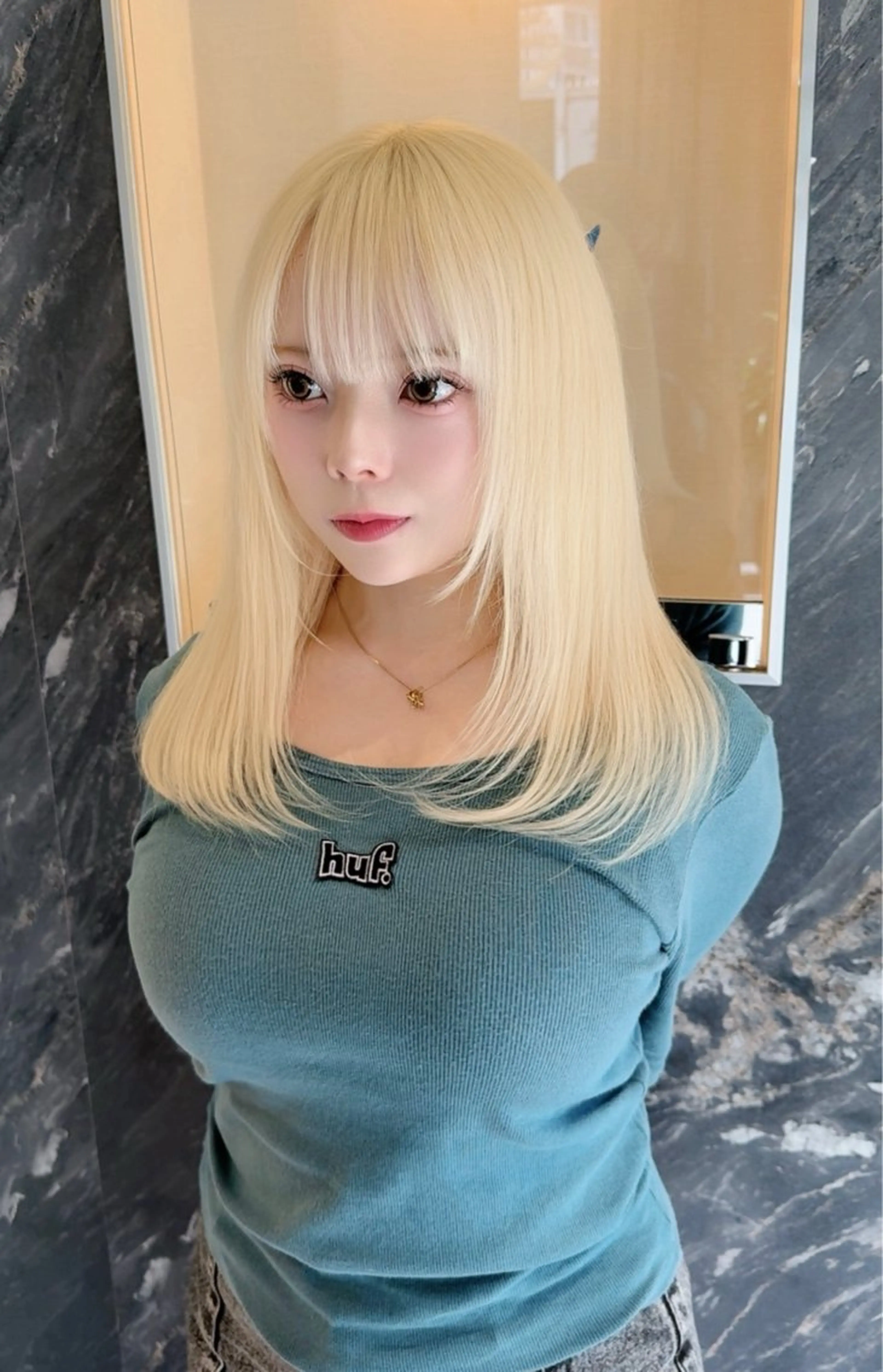 💖【先着2名】💖トリプルカラー（ブリーチx2+カラー）+トリートメント💖の写真