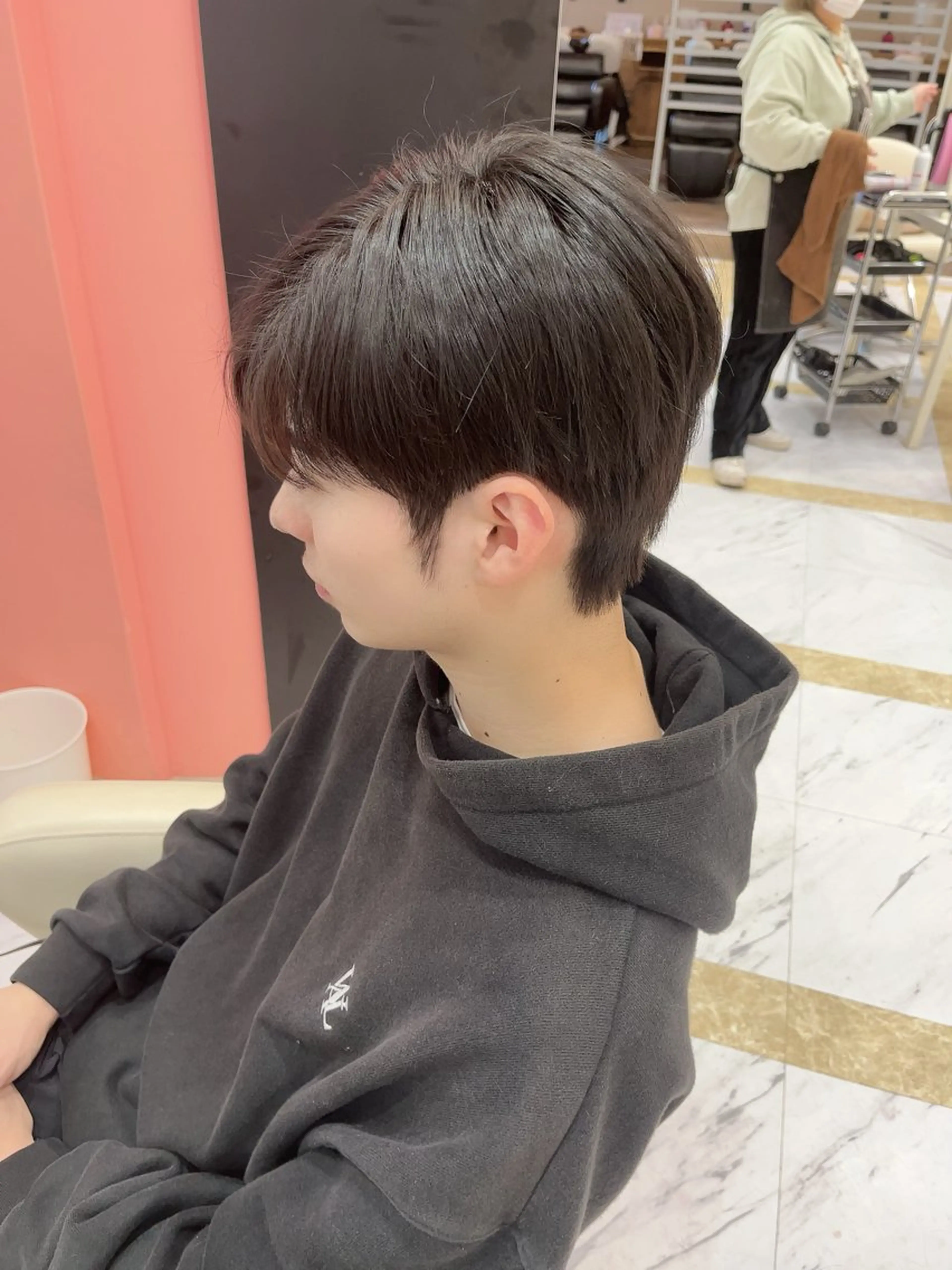 パーマ メンズ カット パーマ 大阪韓国メンズ特化 LUNAのヘアスタイル