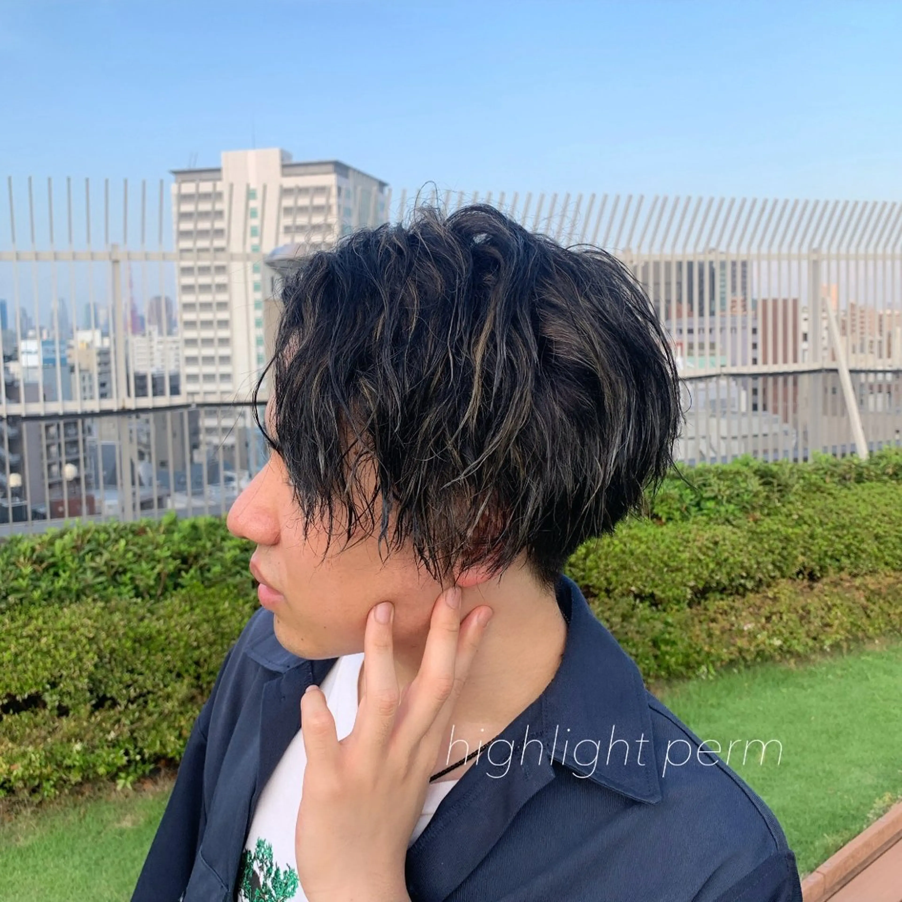 メンズ メンズパーマ 似合わせカット得意 💛RENA💛のヘアスタイル