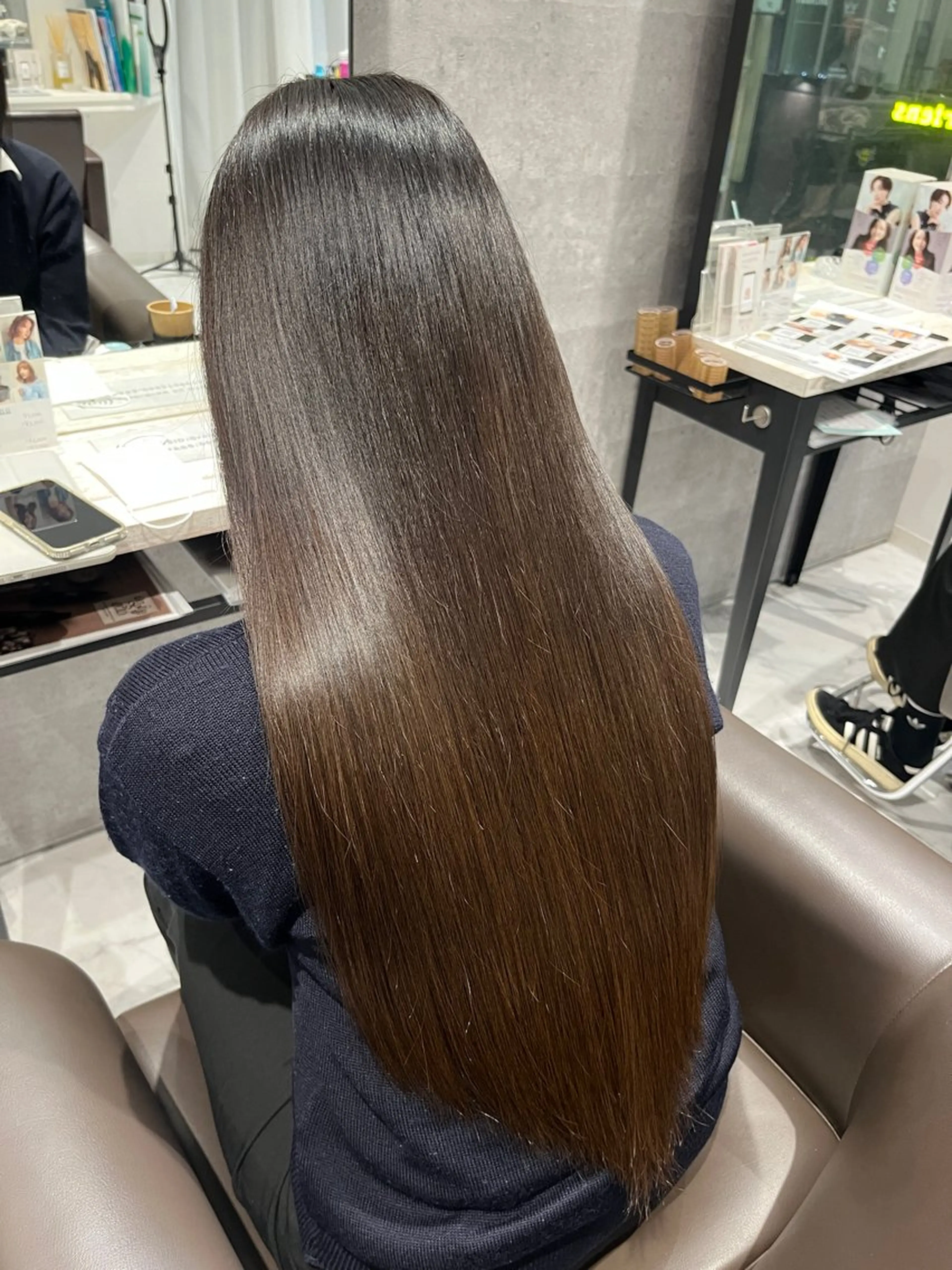 ロング カラー ヘアカラー トリートメント Grow by NYNY 坂本 理輝のヘアスタイル