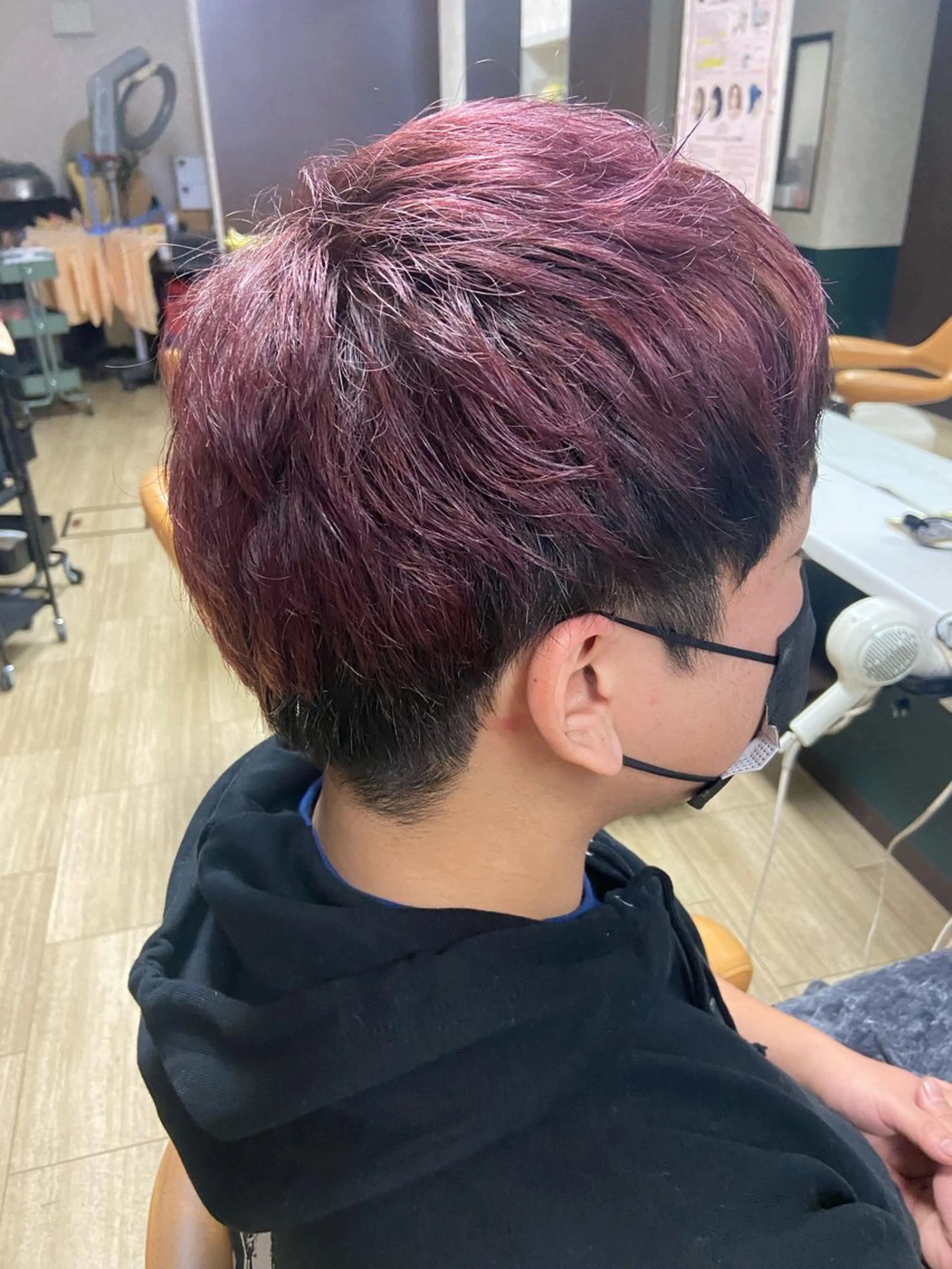 ショート カラー 千上 結希奈のヘアスタイル