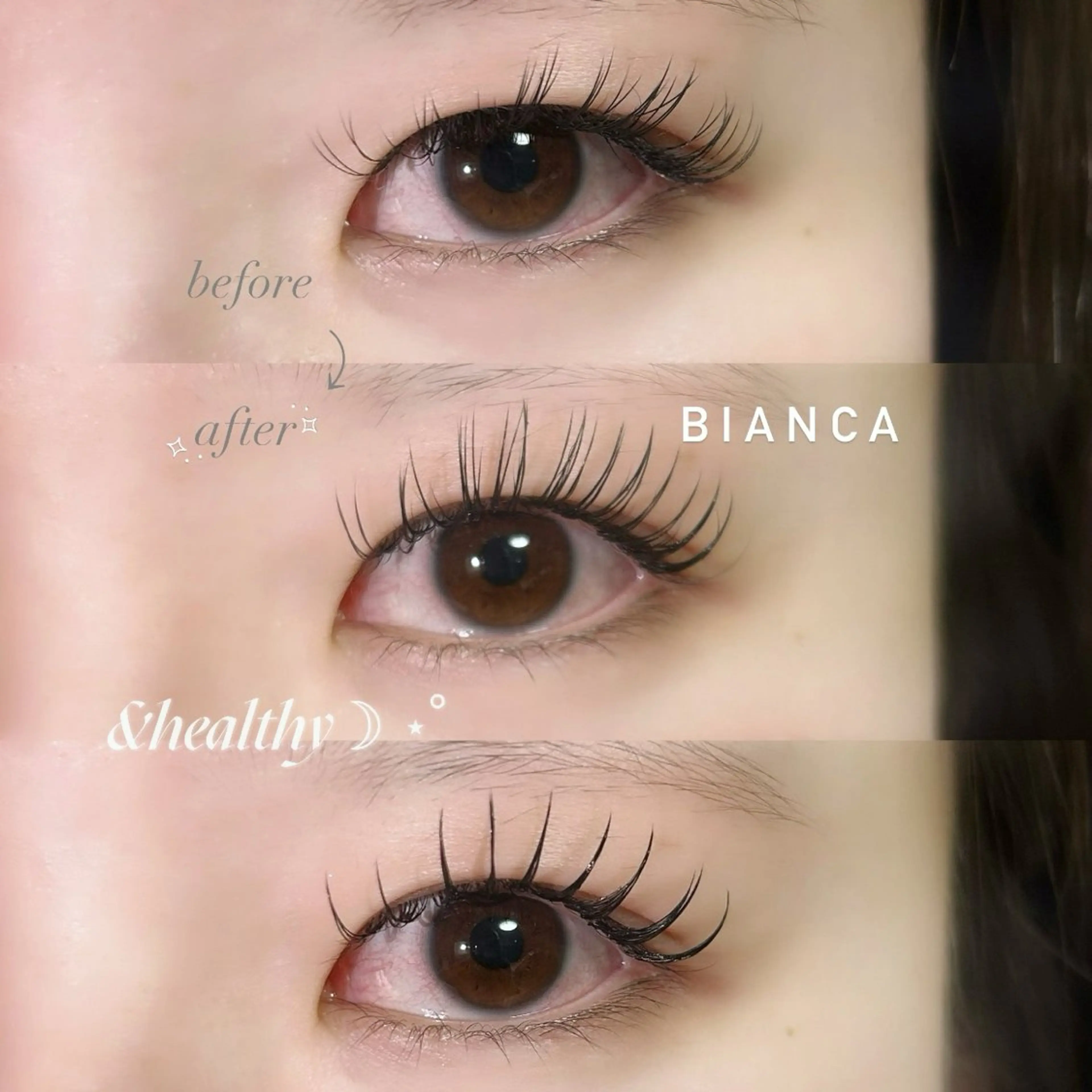 マツエク・マツパ Cカール マツエク 🌱‬Bianca 大宮店 MAEDAのマツエク・マツパデザイン