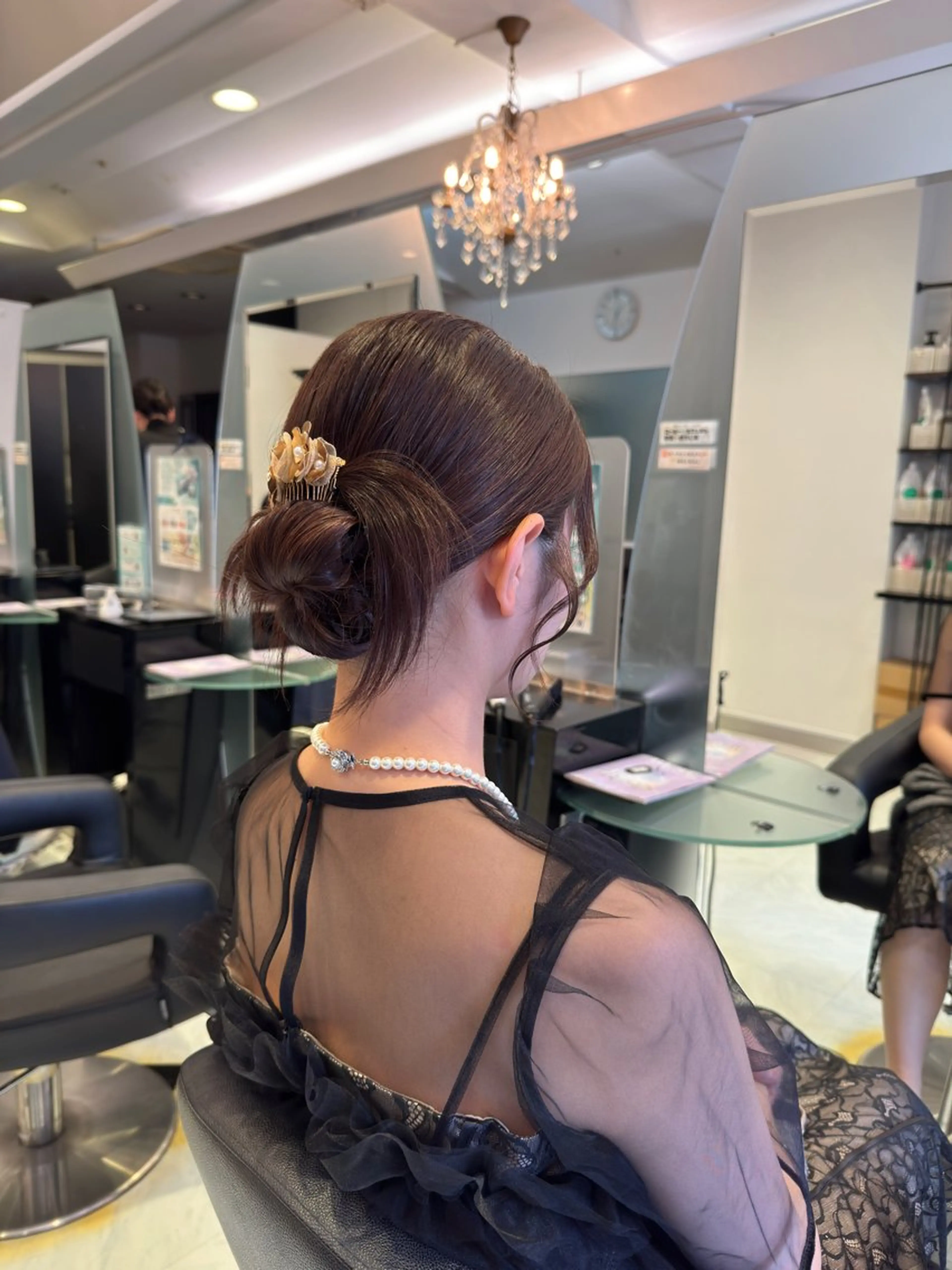 セミロング ヘアアレンジ ヘアセット MURATA KOHEIのヘアスタイル