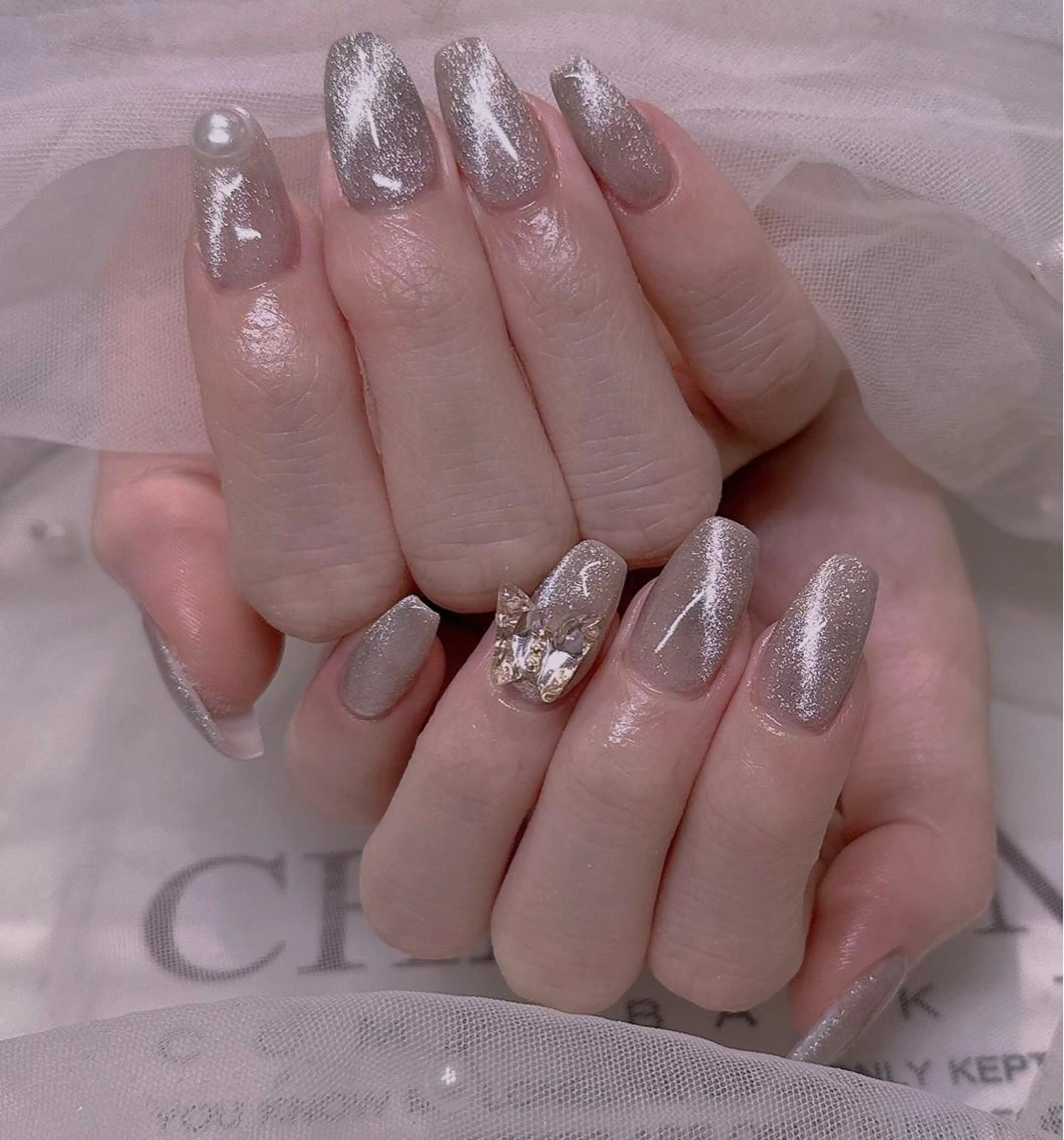 ネイル ハンドネイル 長さだし専門店 M2　rikaのネイルデザイン