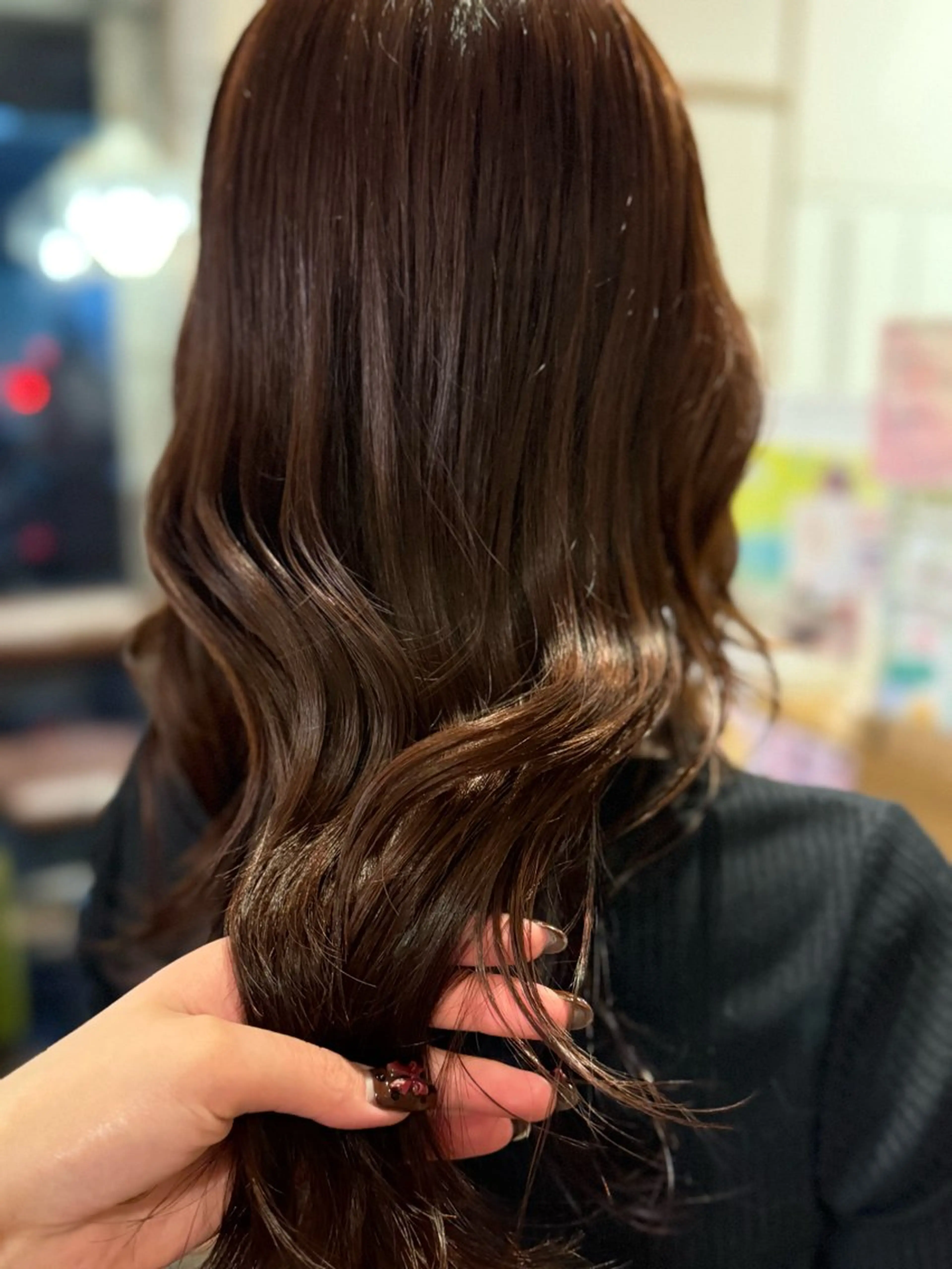 ロング カラー ブラウンカラー ヘアカラー 🍒ྀིナカヤマ ミオ🍒ྀིのヘアスタイル