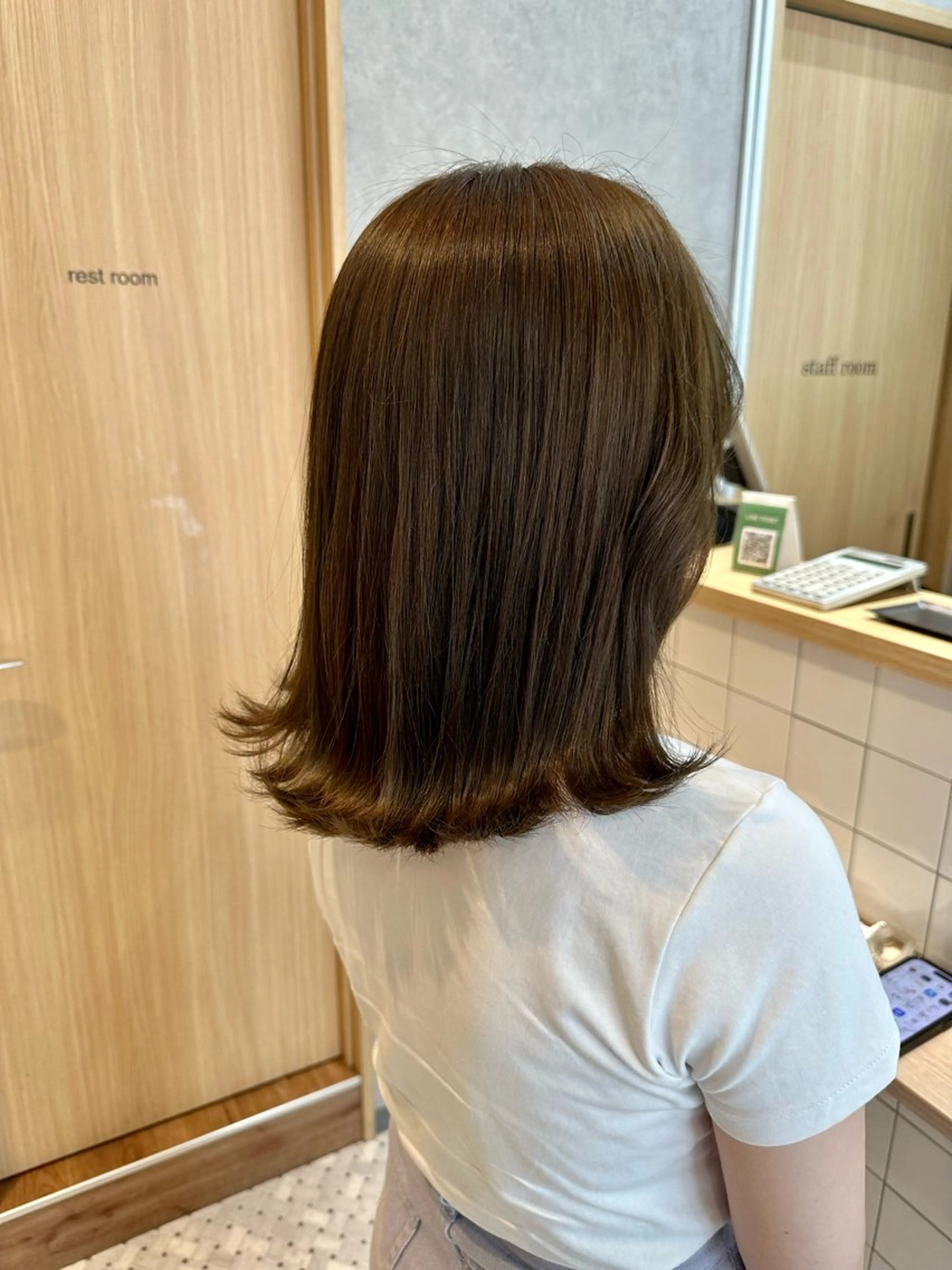 ロング カラー ヘアアレンジ REONA🪽✨薬院 レイヤーカット🫧のヘアスタイル