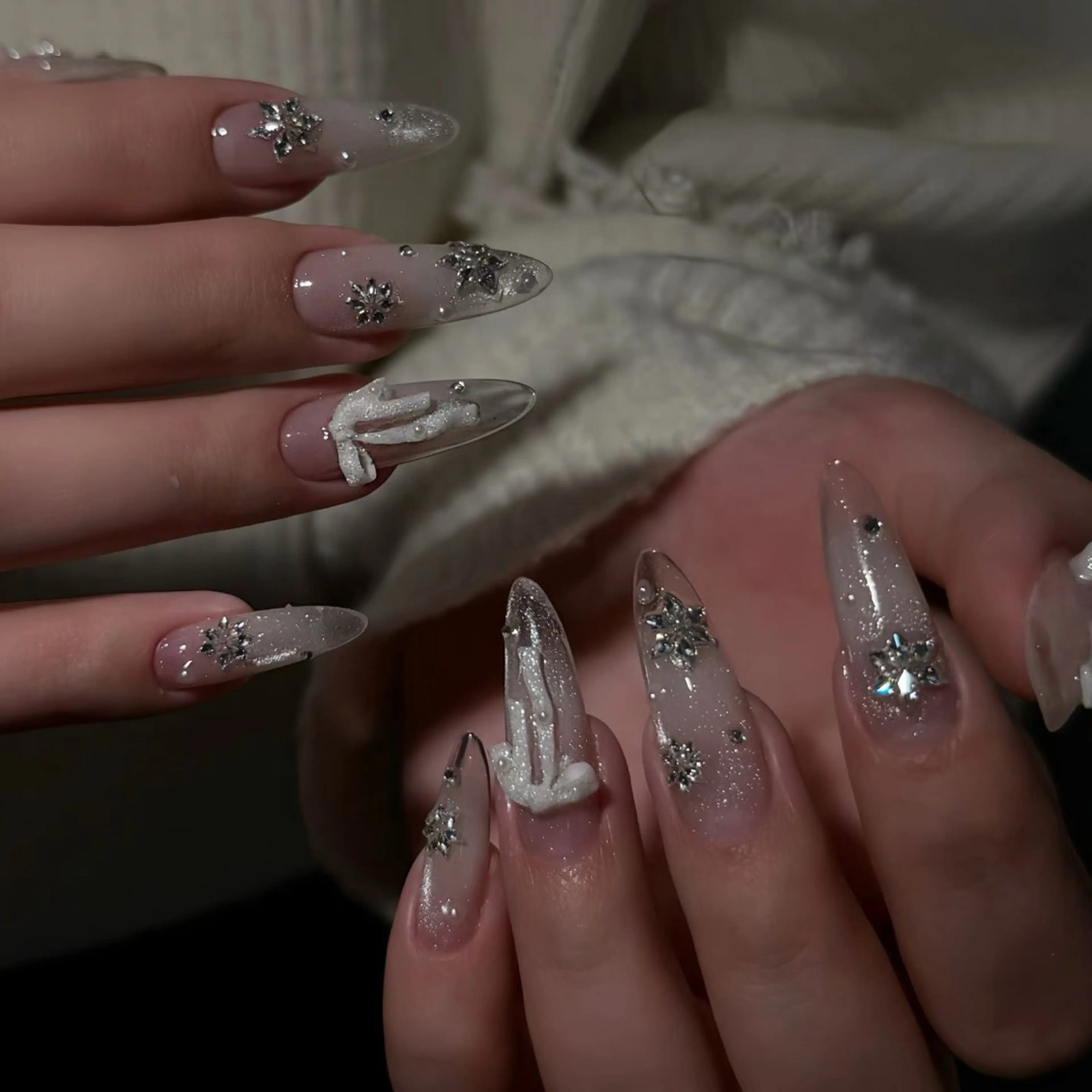 ネイル アートネイル チークネイル 長さ出し フレンチネイル ジェルネイル ハンドネイル ハンドケア 🦋new Nail🦋ニノのネイルデザイン