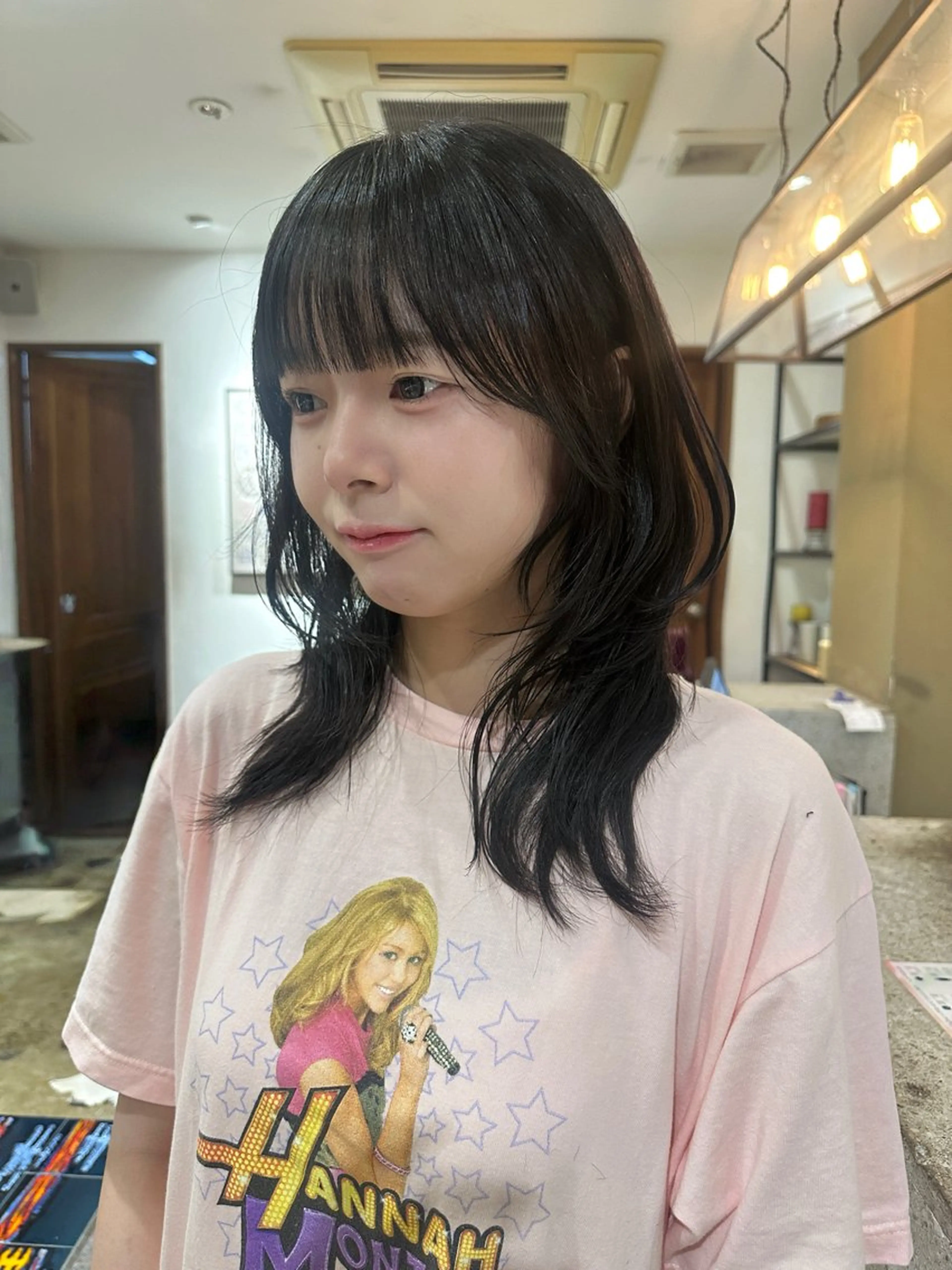 ミディアム ハッシュカット 似合わせカット YUI.⋆𝜗𝜚 /レイヤー/ボブのヘアスタイル