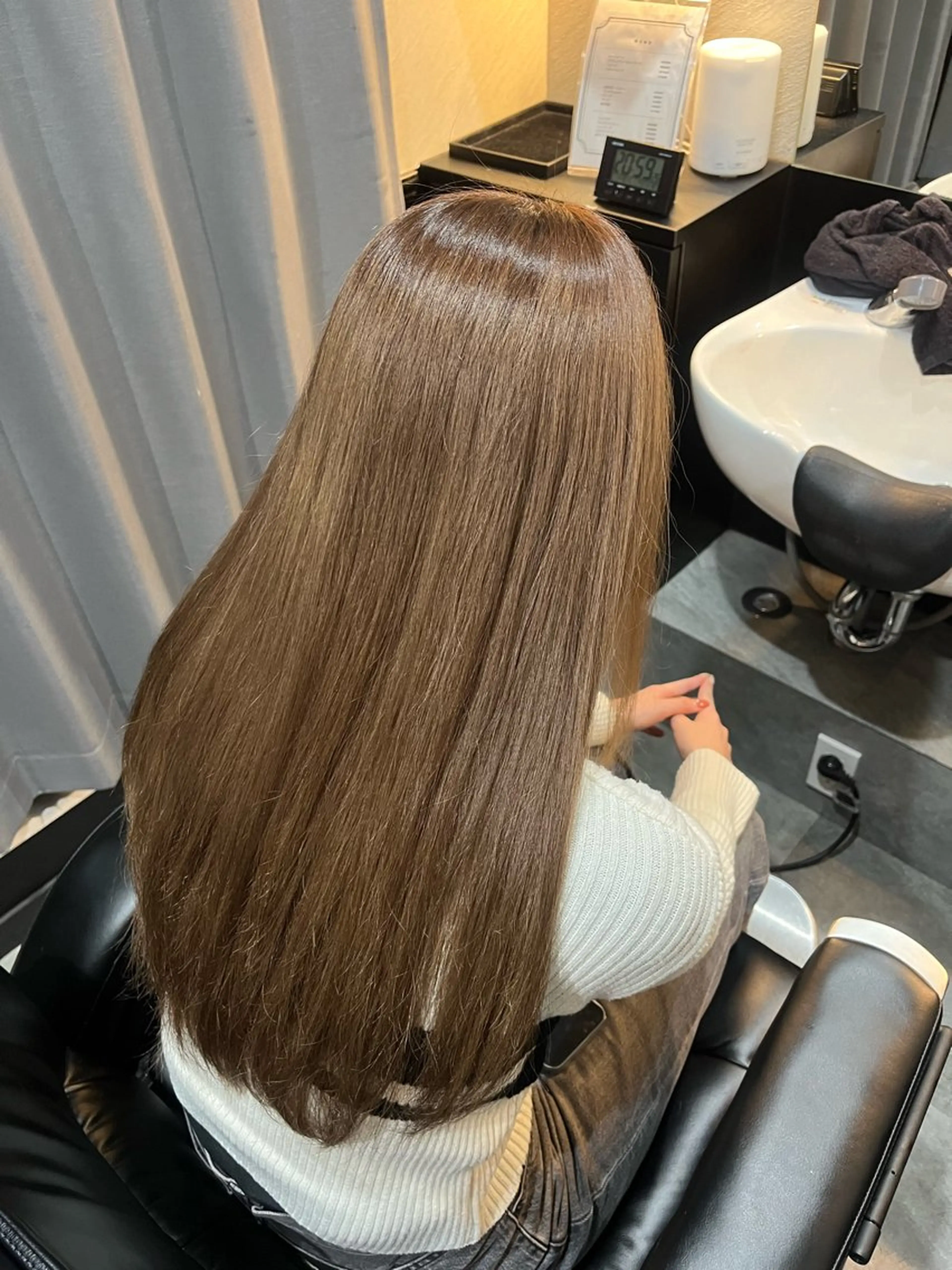 ロング カラー ヘアカラー トリートメント littlenene /たちばなのヘアスタイル